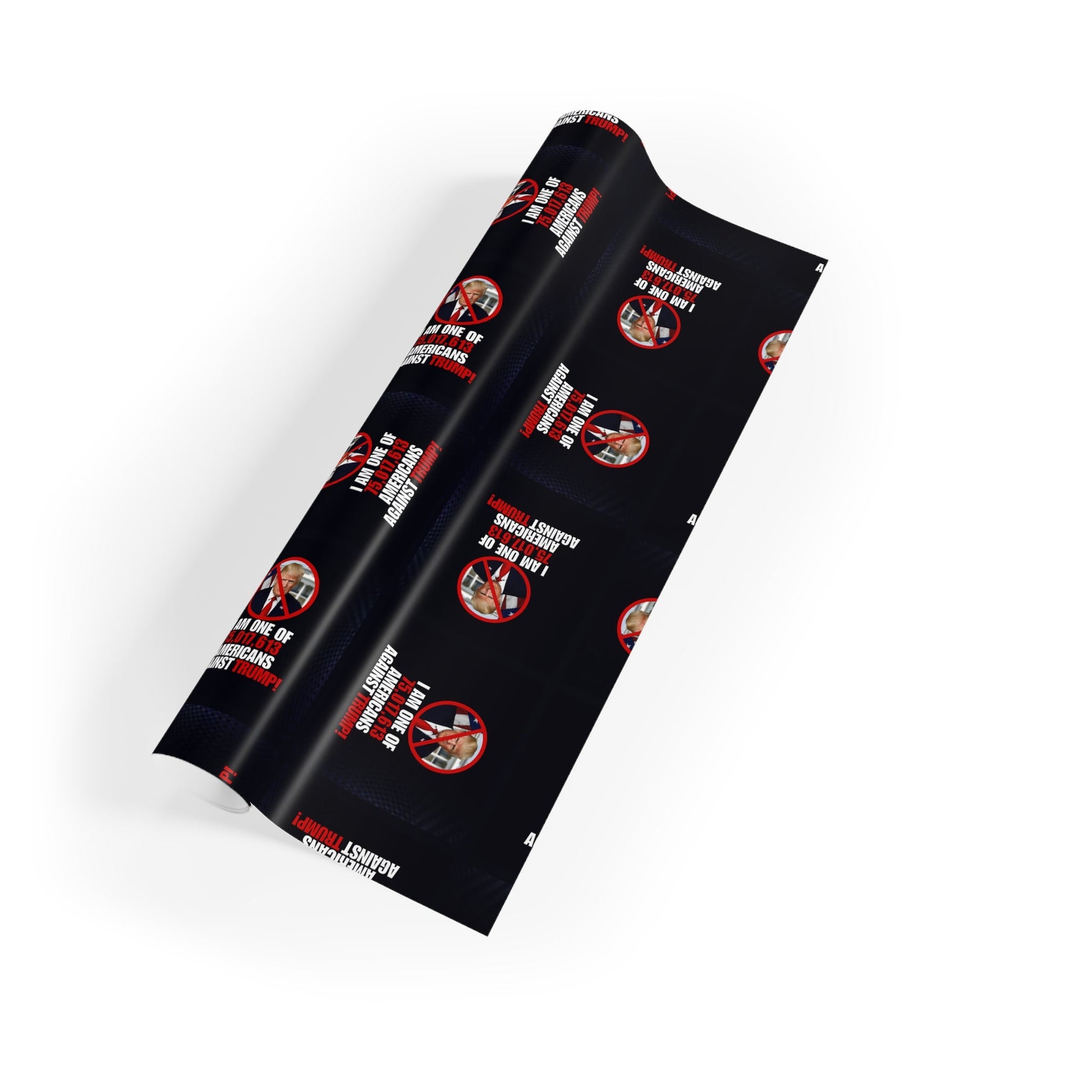 Americans Against Trump Gift Wrapping Paper Roll - 1pc Printify