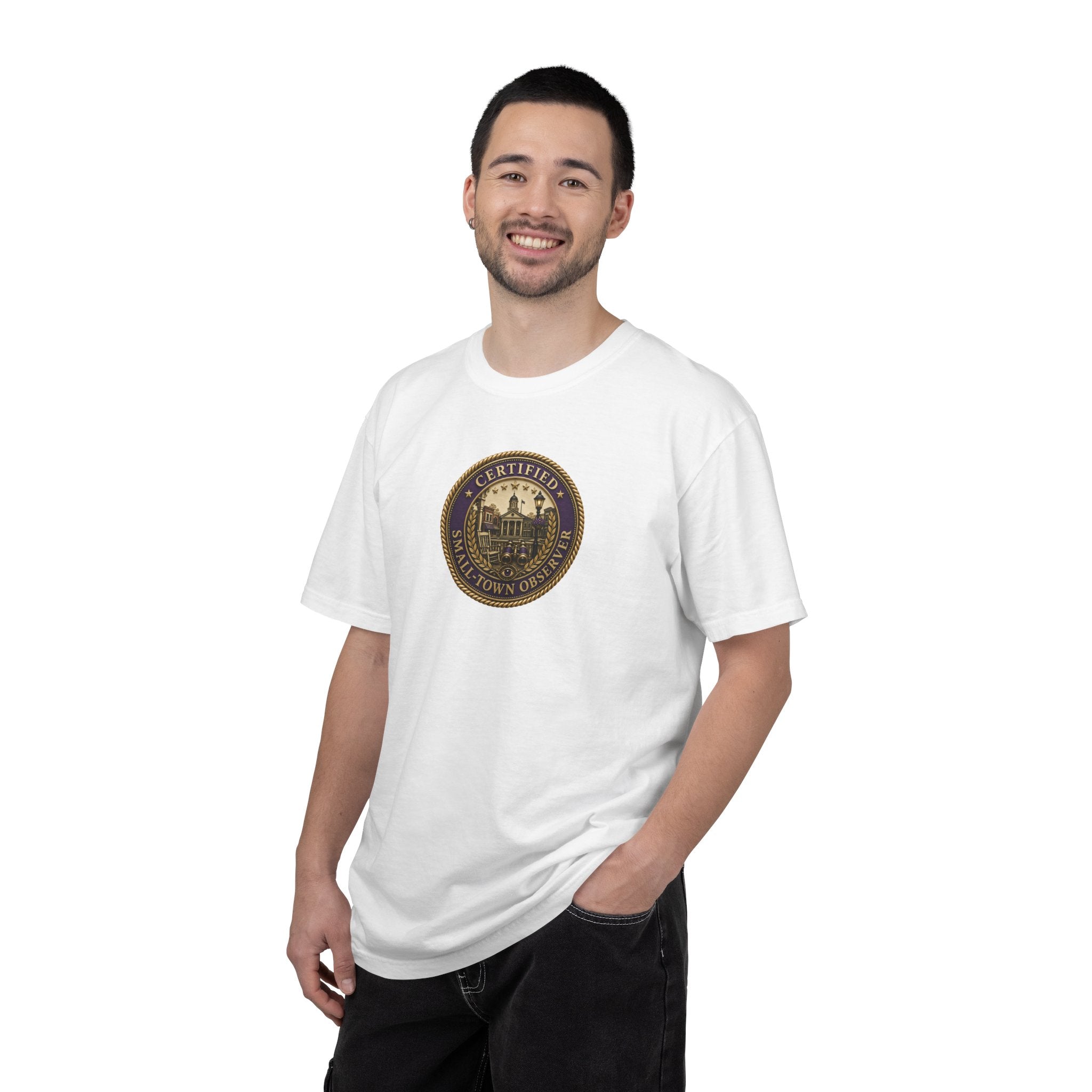 Certified Small-Town Observer Garment-Dyed T-Shirt