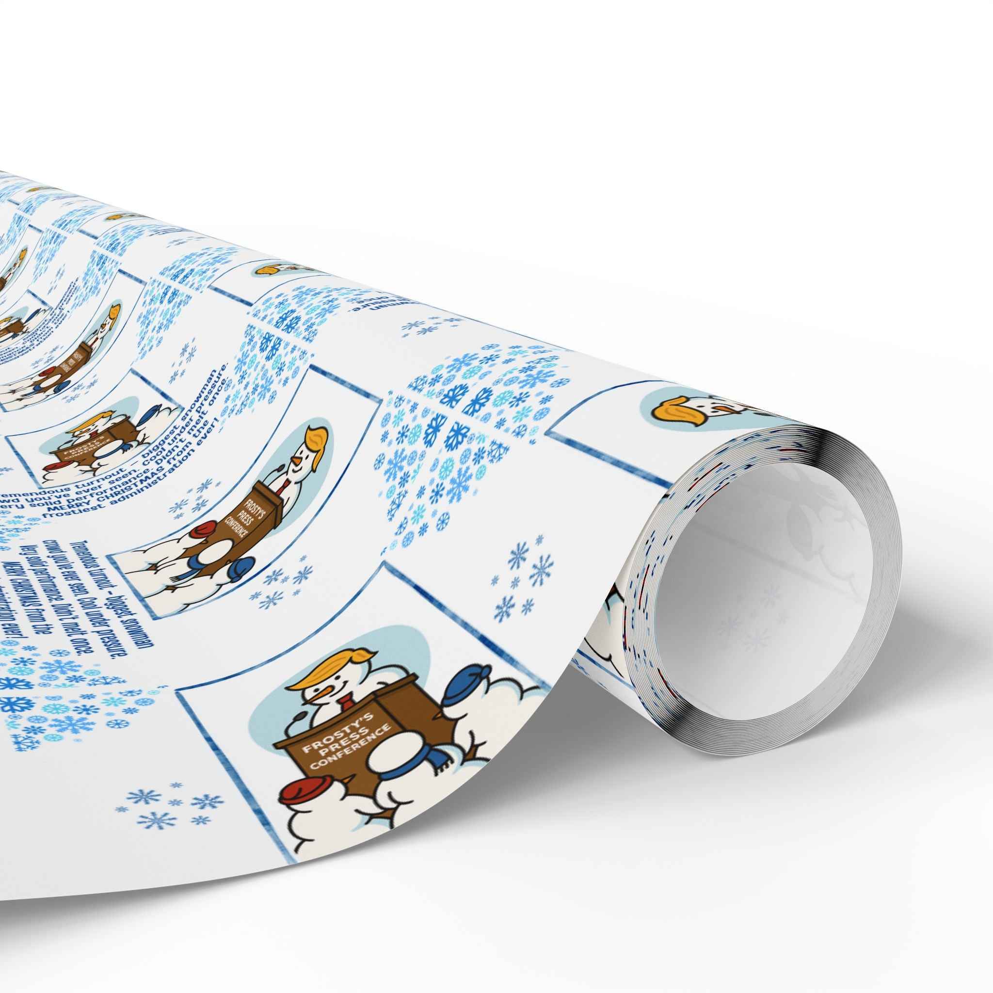 Frosty’s Press Conference Wrapping Paper