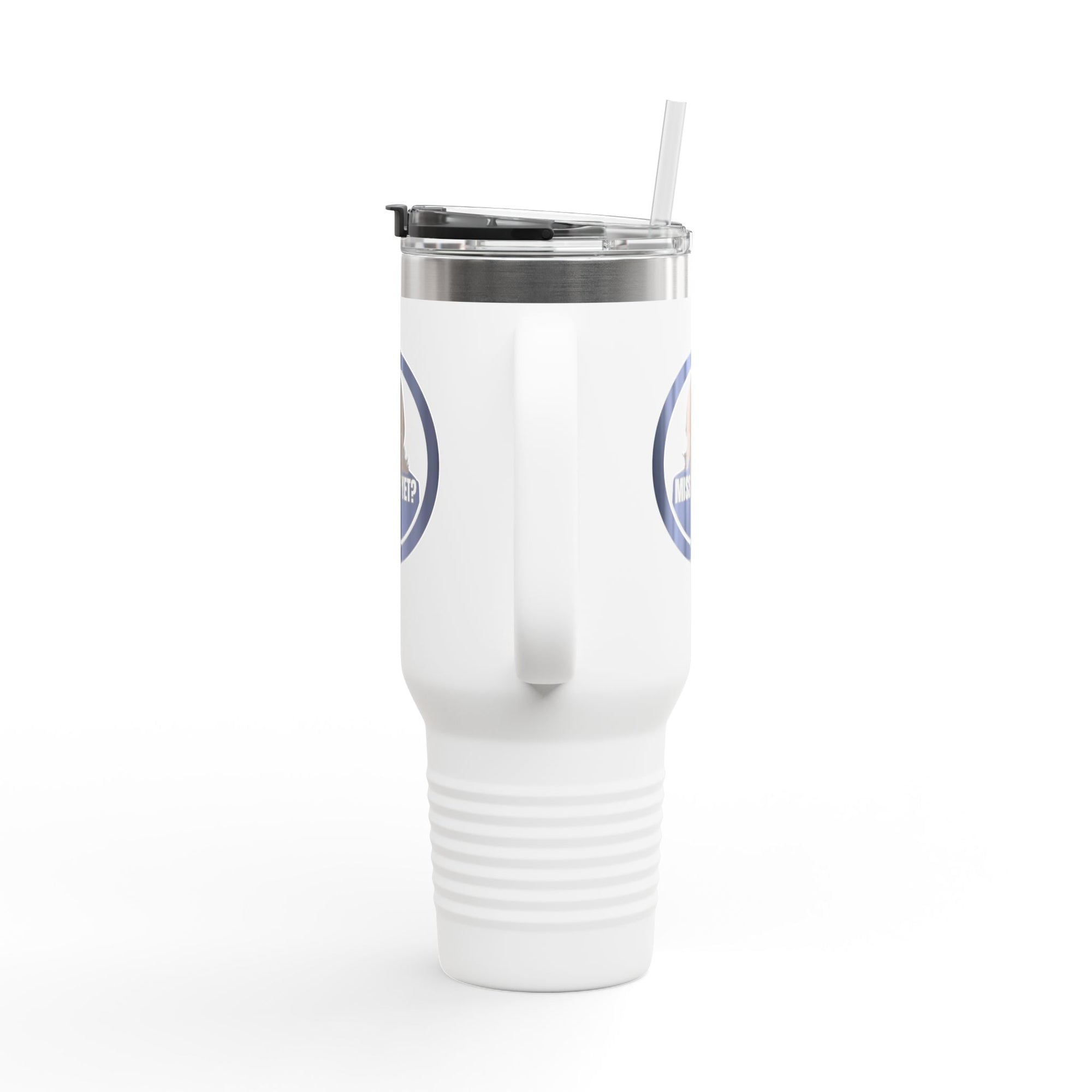 Insulated Travel Mug - 40oz "Miss Me Yet?" - Perfect Gift for Coffee Lovers