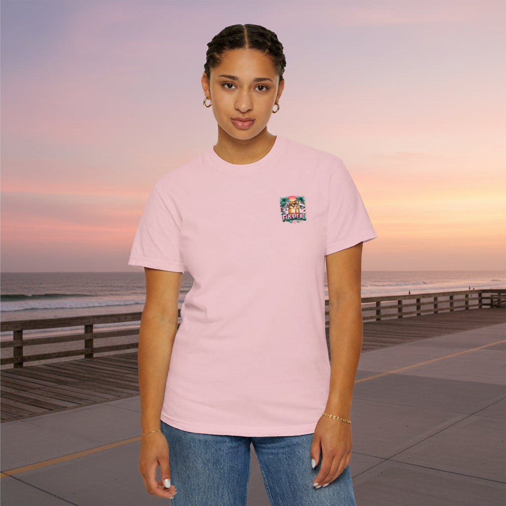 Furreal Cat Sunset Tee | Cool Cats, No Explanation Unisex T-Shirt