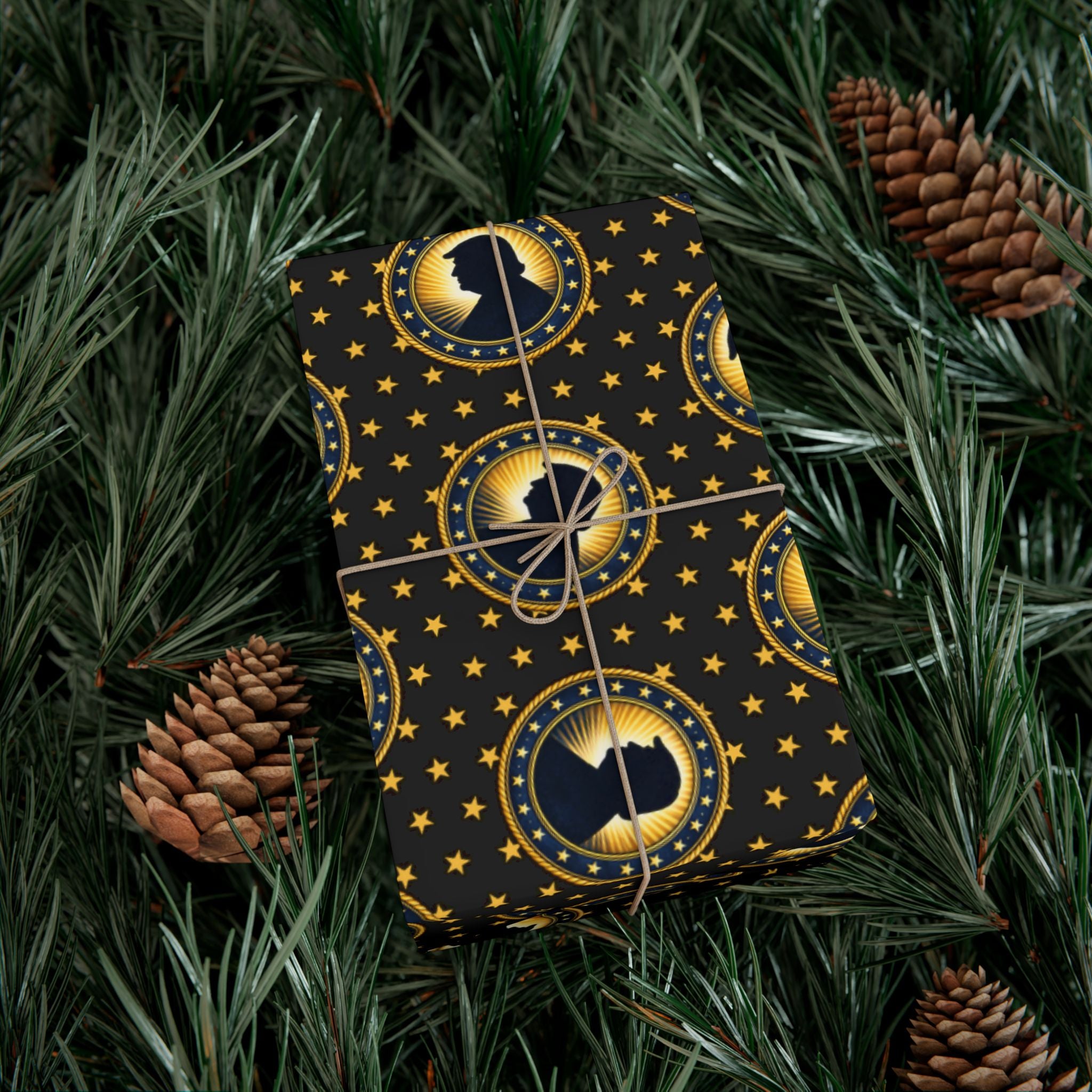 Presidential Seal Pattern Gift Wrap | All-Occasion Wrapping Paper