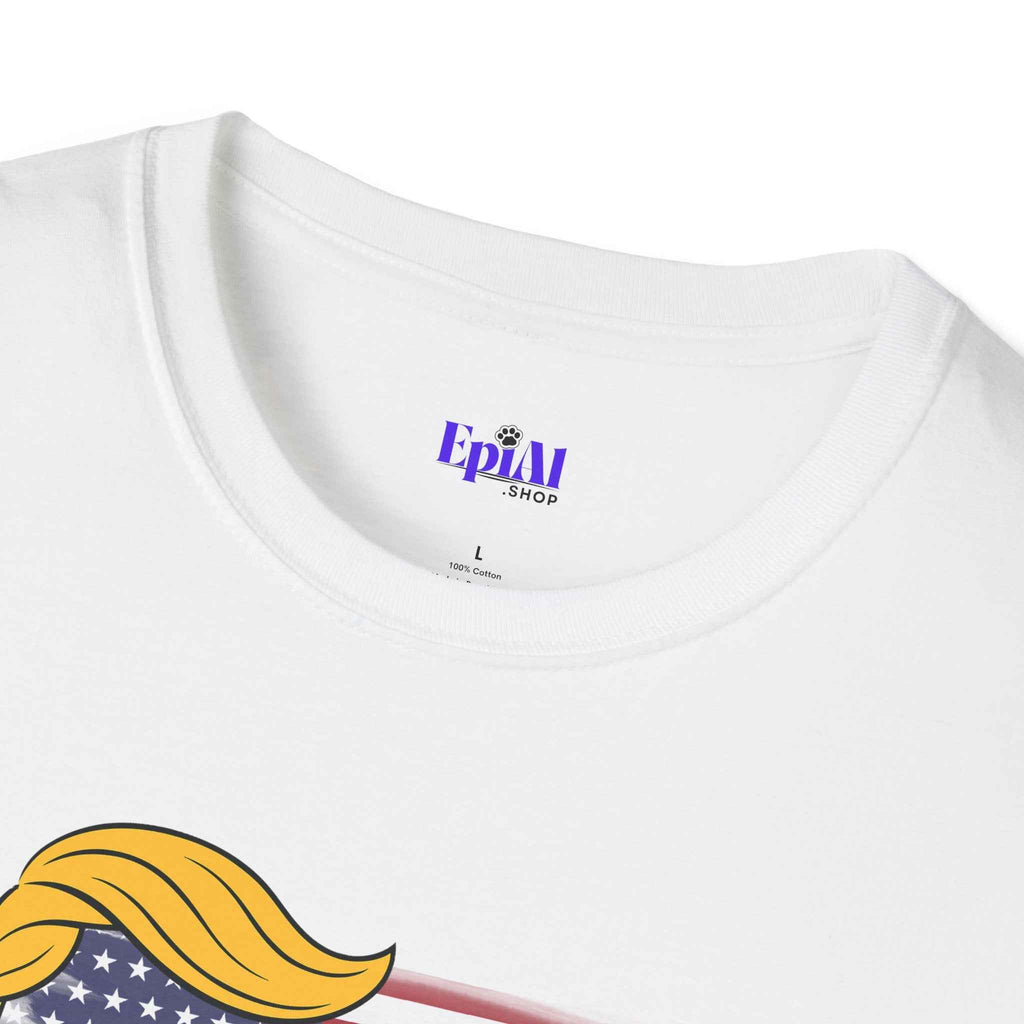 Swoop & Stripes Parody Tee – Unisex Soft Cotton T-Shirt