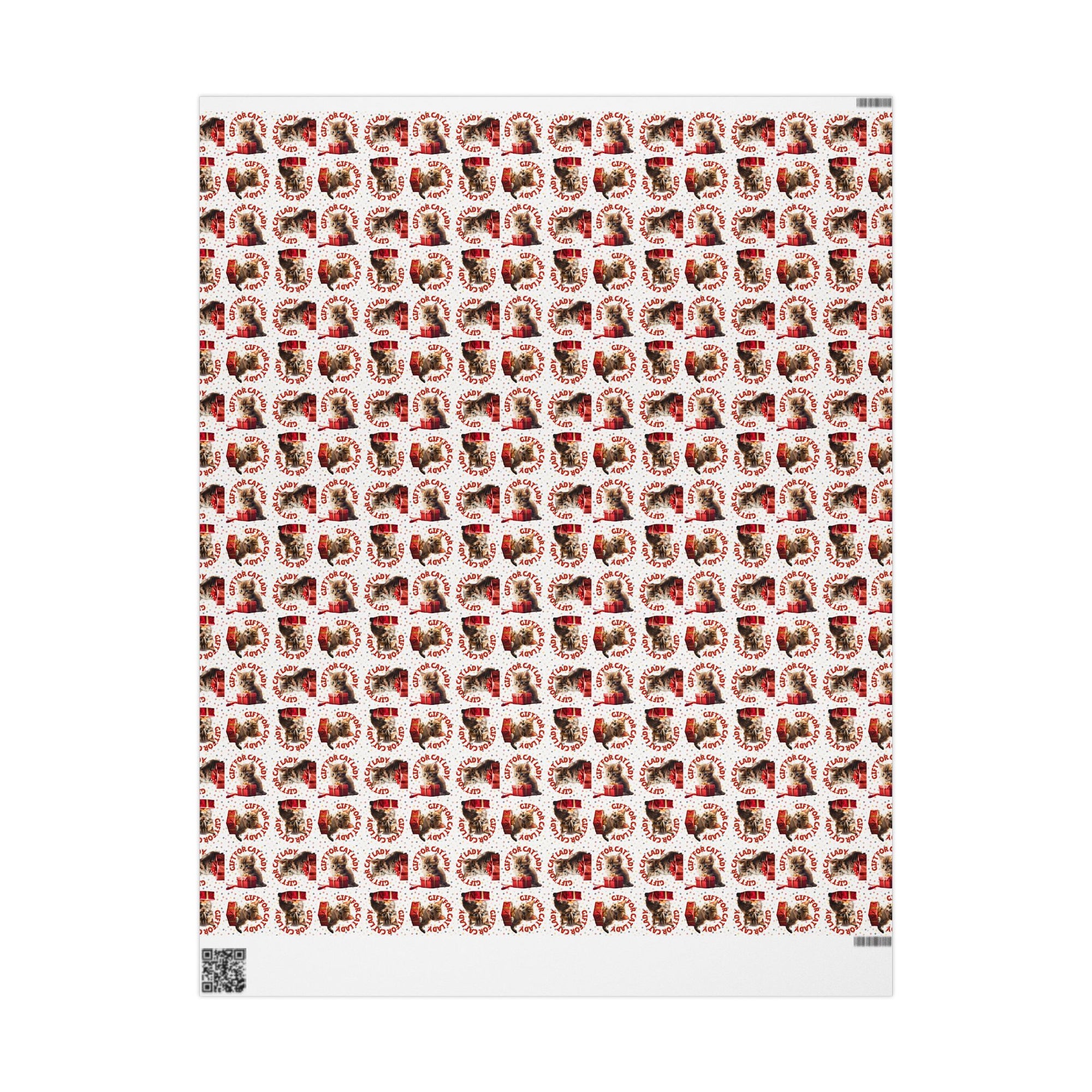 Cat Lady Wrapping Paper for Gifts