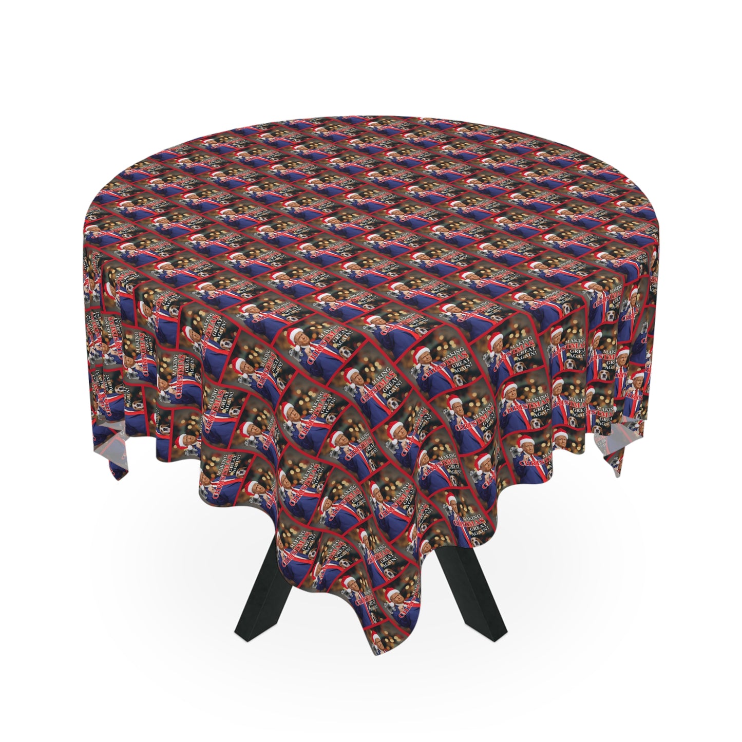 Making Christmas Great Again Novelty Christmas Tablecloth