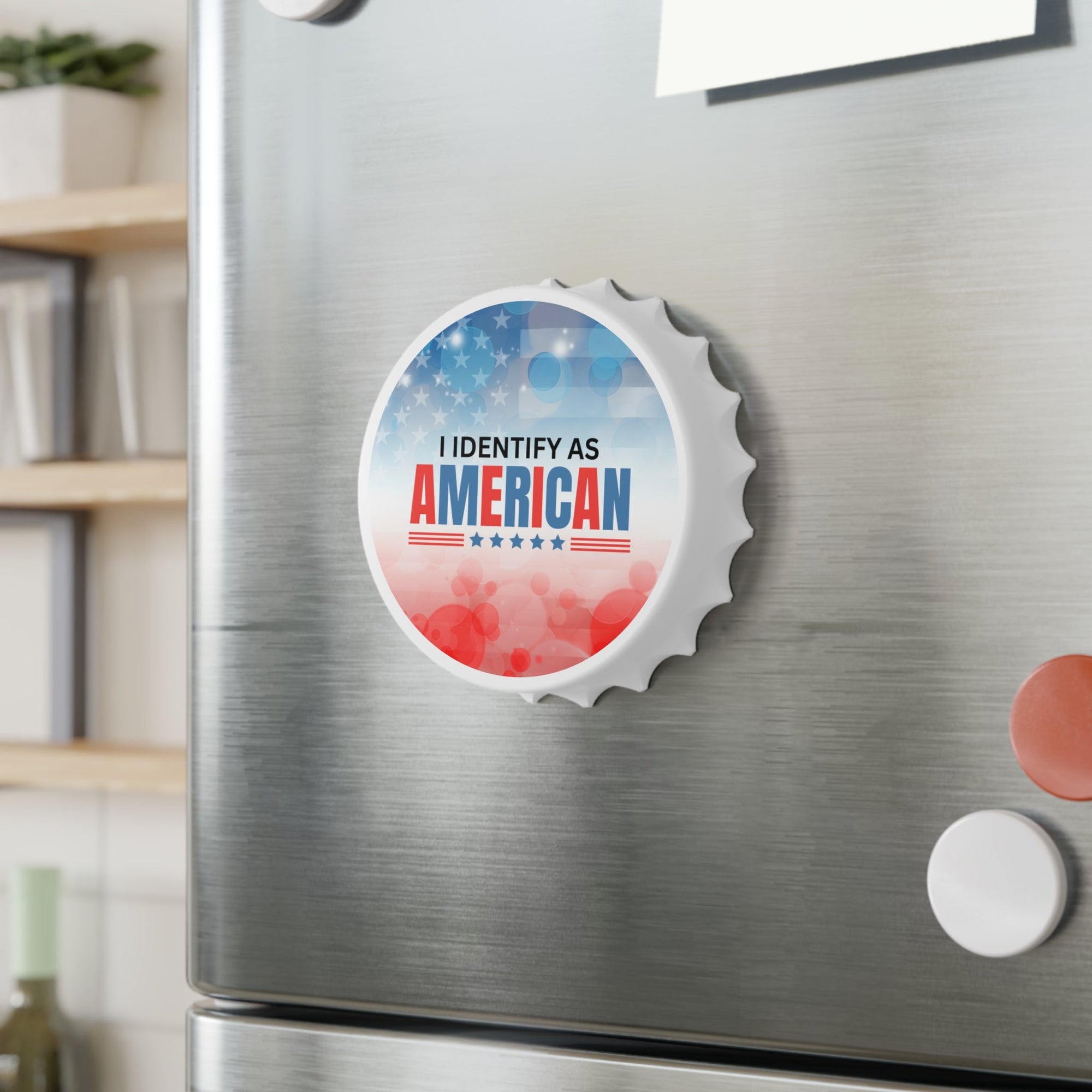 Identify as American Bottle Opener Printify