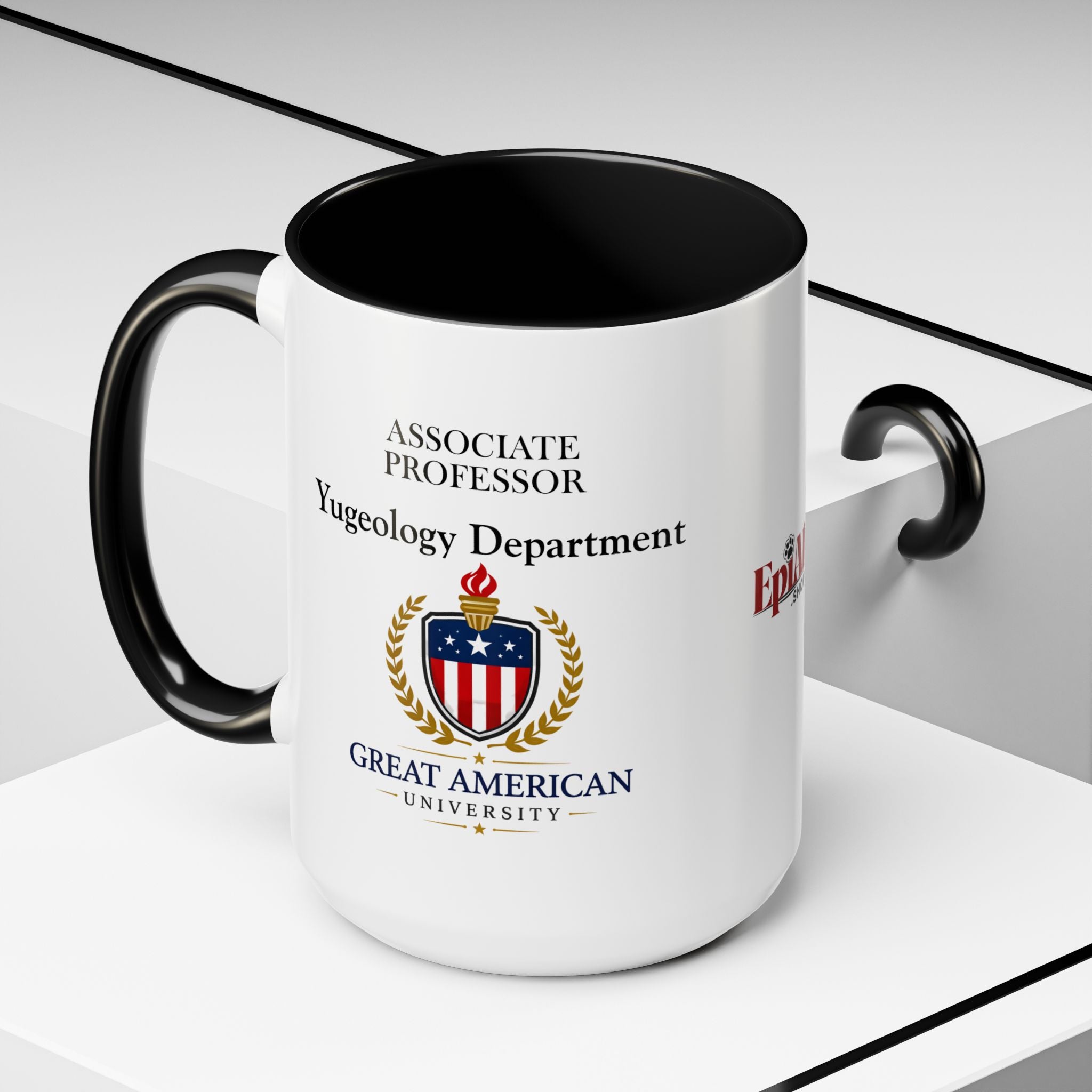 Associate Professor – Yugeology Department Coffee Mug | Political Parody