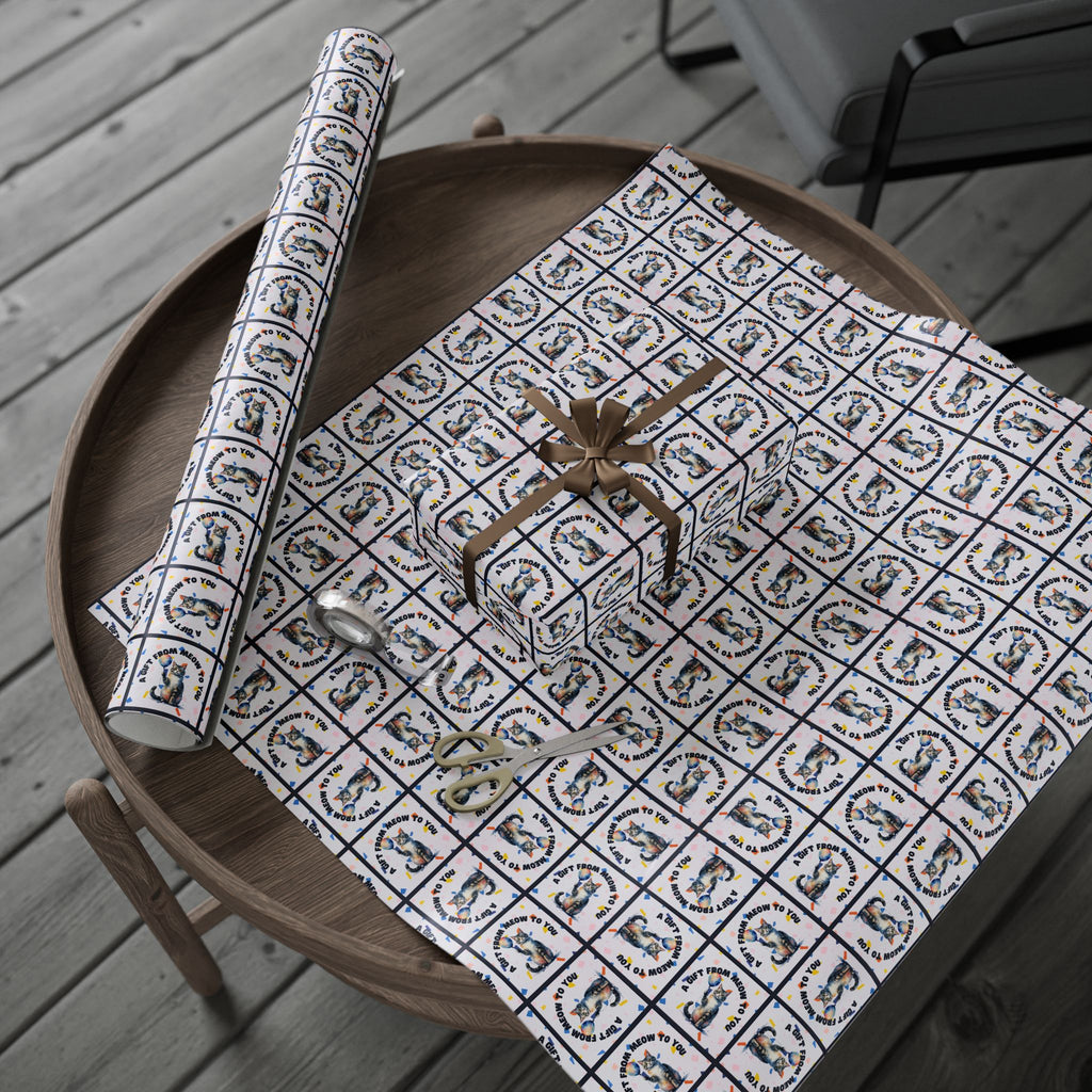 Gift from Meow to You Wrapping Paper