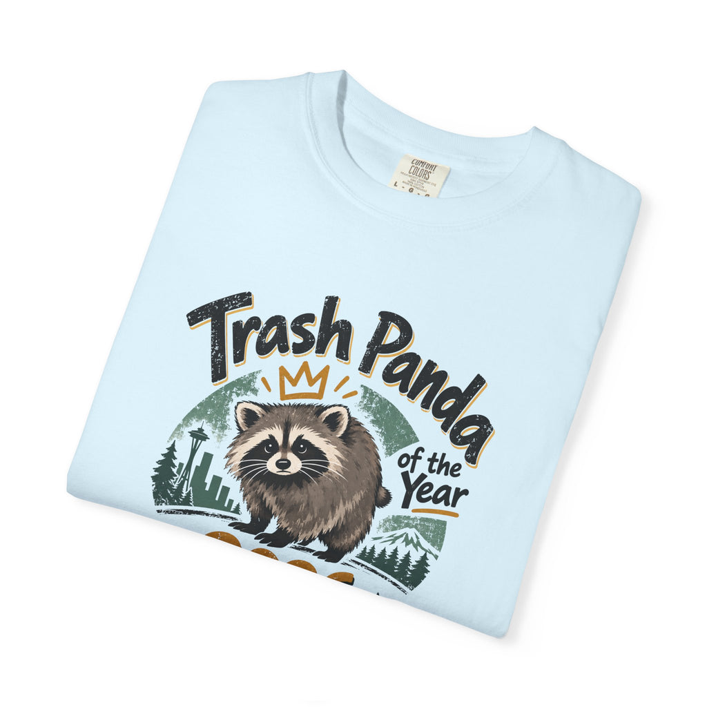 Trash Panda of the Year 2026 Garment-Dyed T-Shirt | Jimothy-Inspired Raccoon Tee