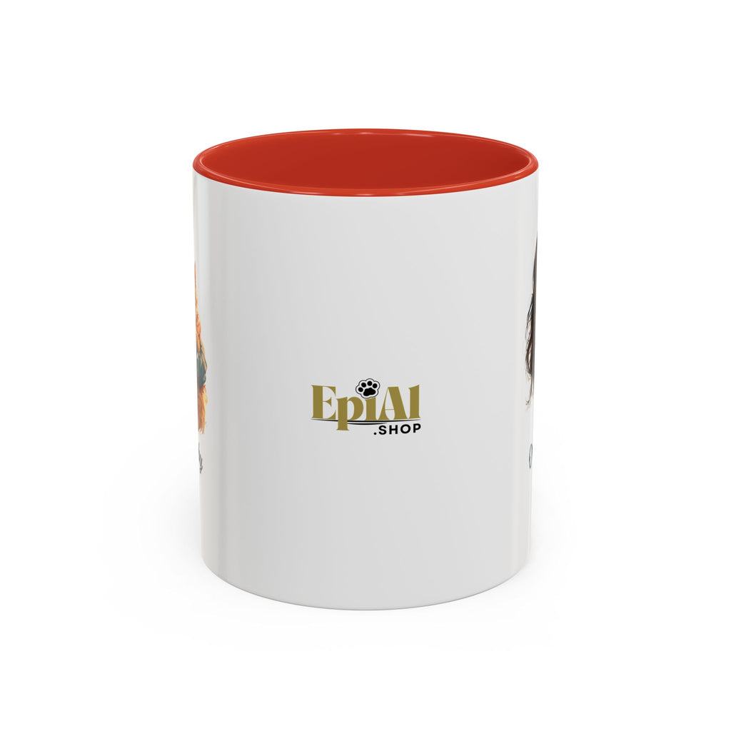 Charming Orange Tabby Mom Coffee Mug – Perfect Gift for Cat Lovers