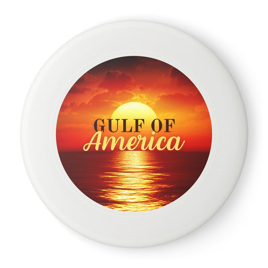 Gulf of America Sunset Frisbee Printify