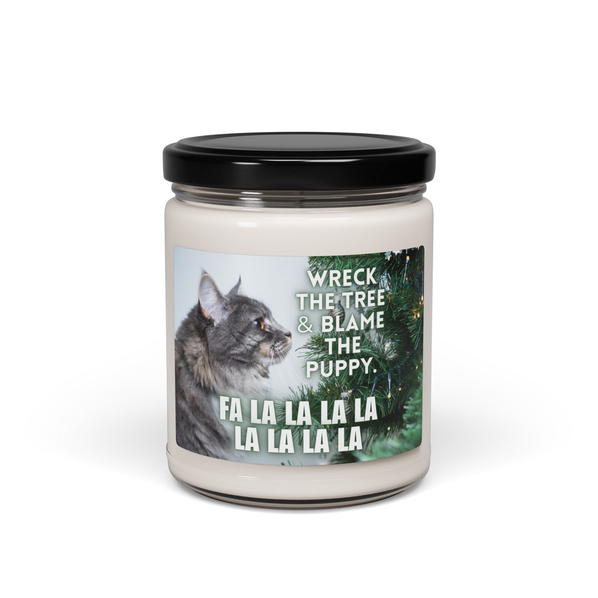 Photo depicting the ​Wreck the Tree Scented Soy Candle, 9oz from EpiAl's Shop.