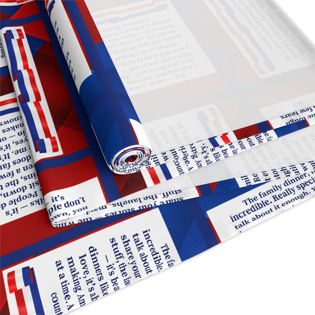 Make Family Dinners Great Again Parody Table Runner – Funny Political Décor