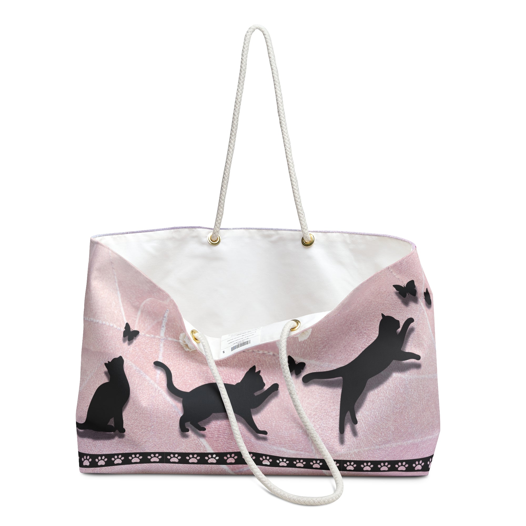 Kittens and Butterflies Weekender Bag - Bags - Epileptic Al’s Shop