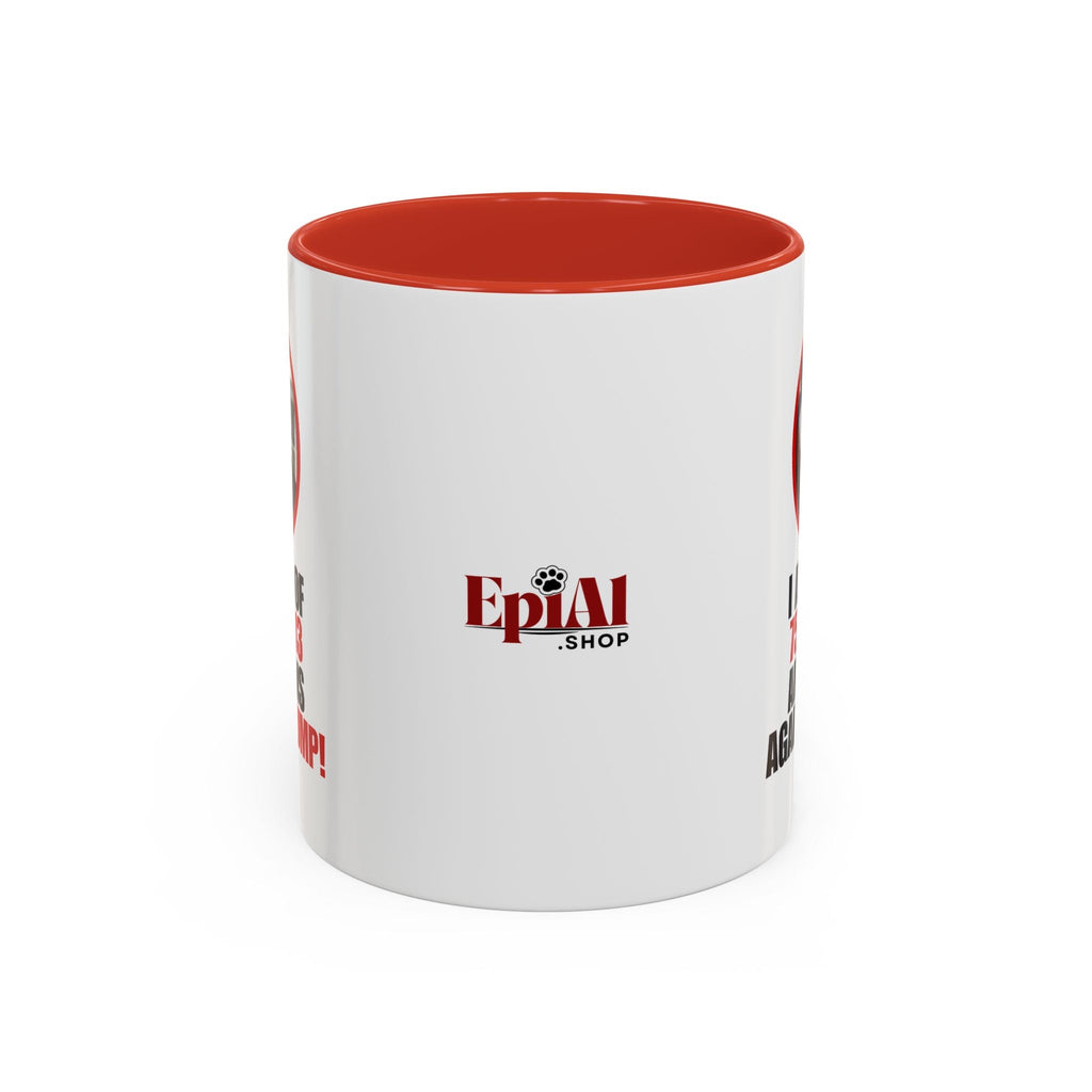 Political Protest Accent Coffee Mug - 'One of 75,017,613 Americans Against Trump" 11oz & 15oz Printify