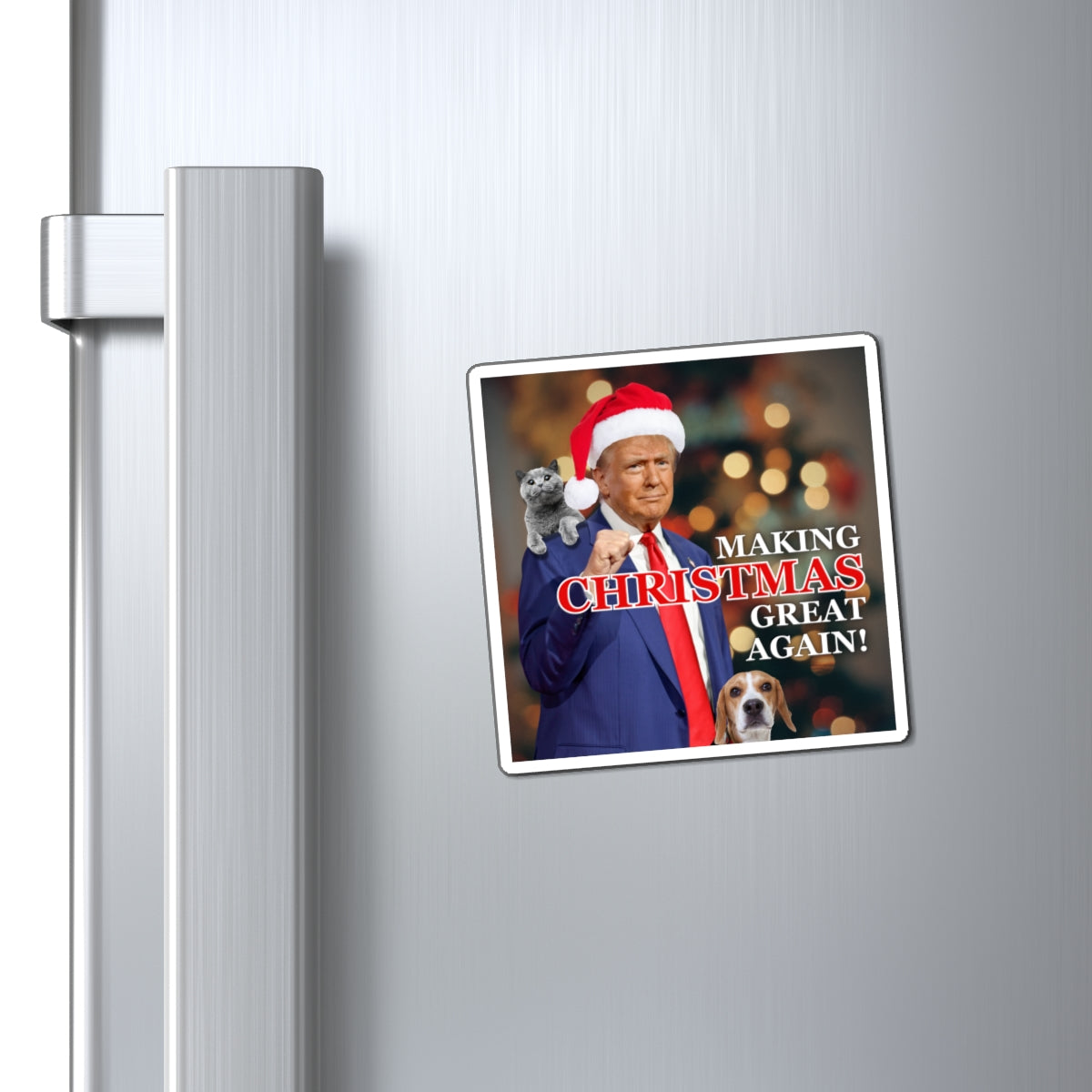 Making Christmas Great Again Magnets