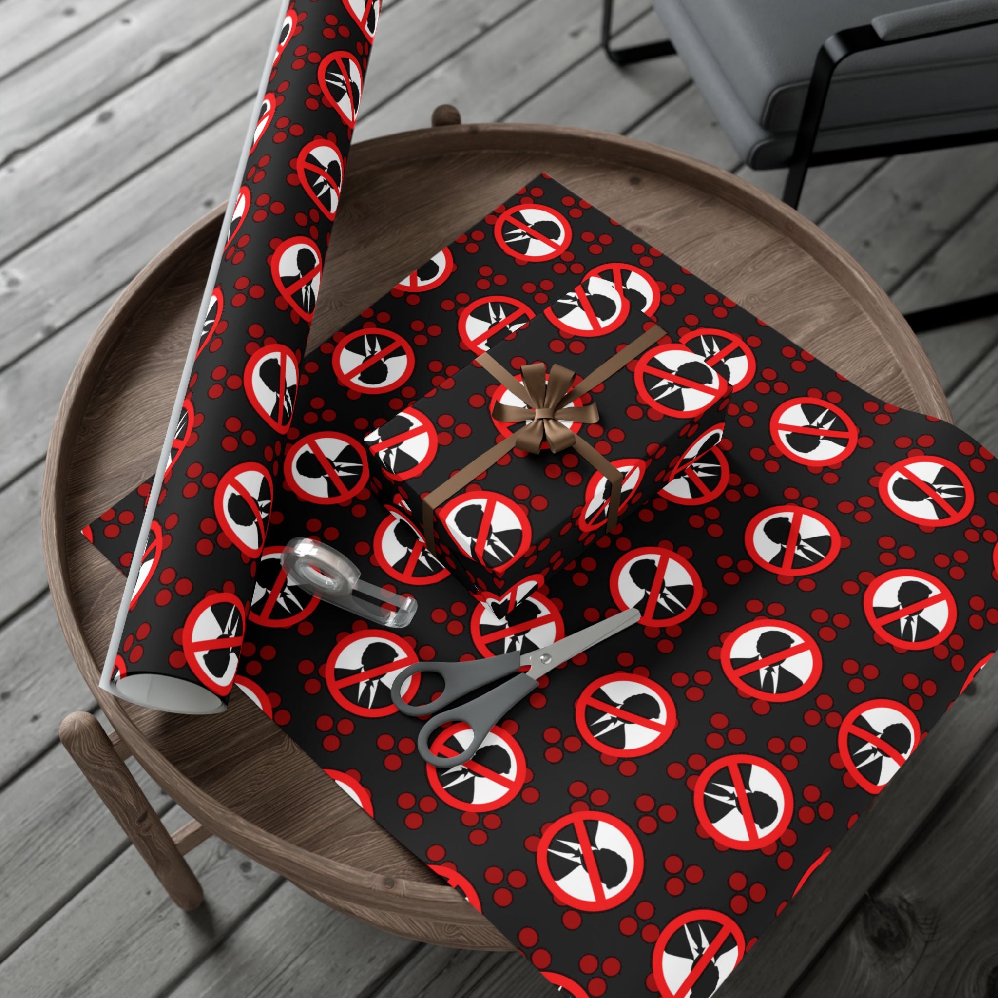 “Absolutely Not” Novelty Gift Wrap – Loud Opinions, Quiet Packaging