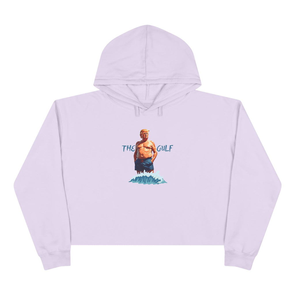 Trump's Gulf Crop Hoodie - Gift for Ocean Lovers