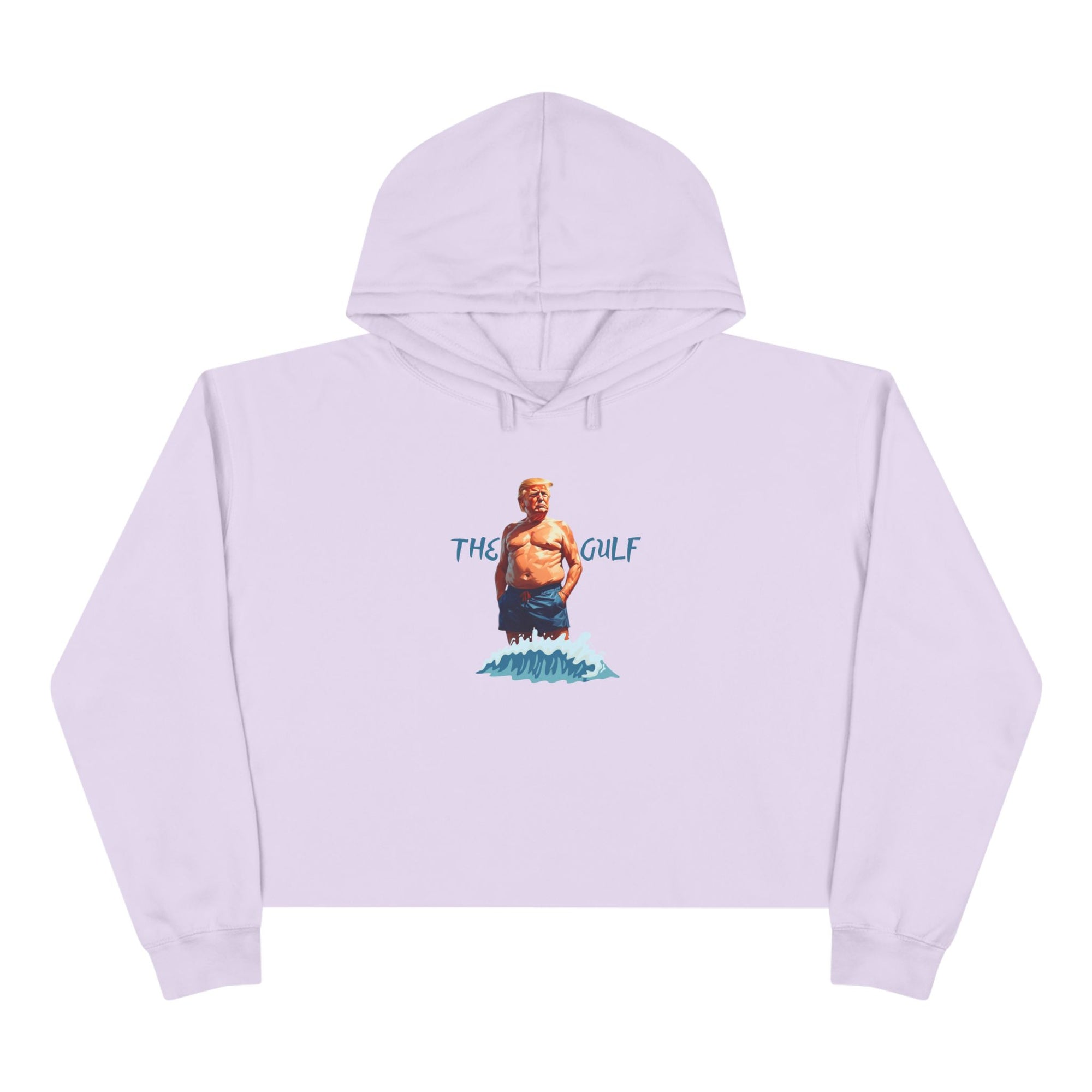 Trump's Gulf Crop Hoodie - Gift for Ocean Lovers