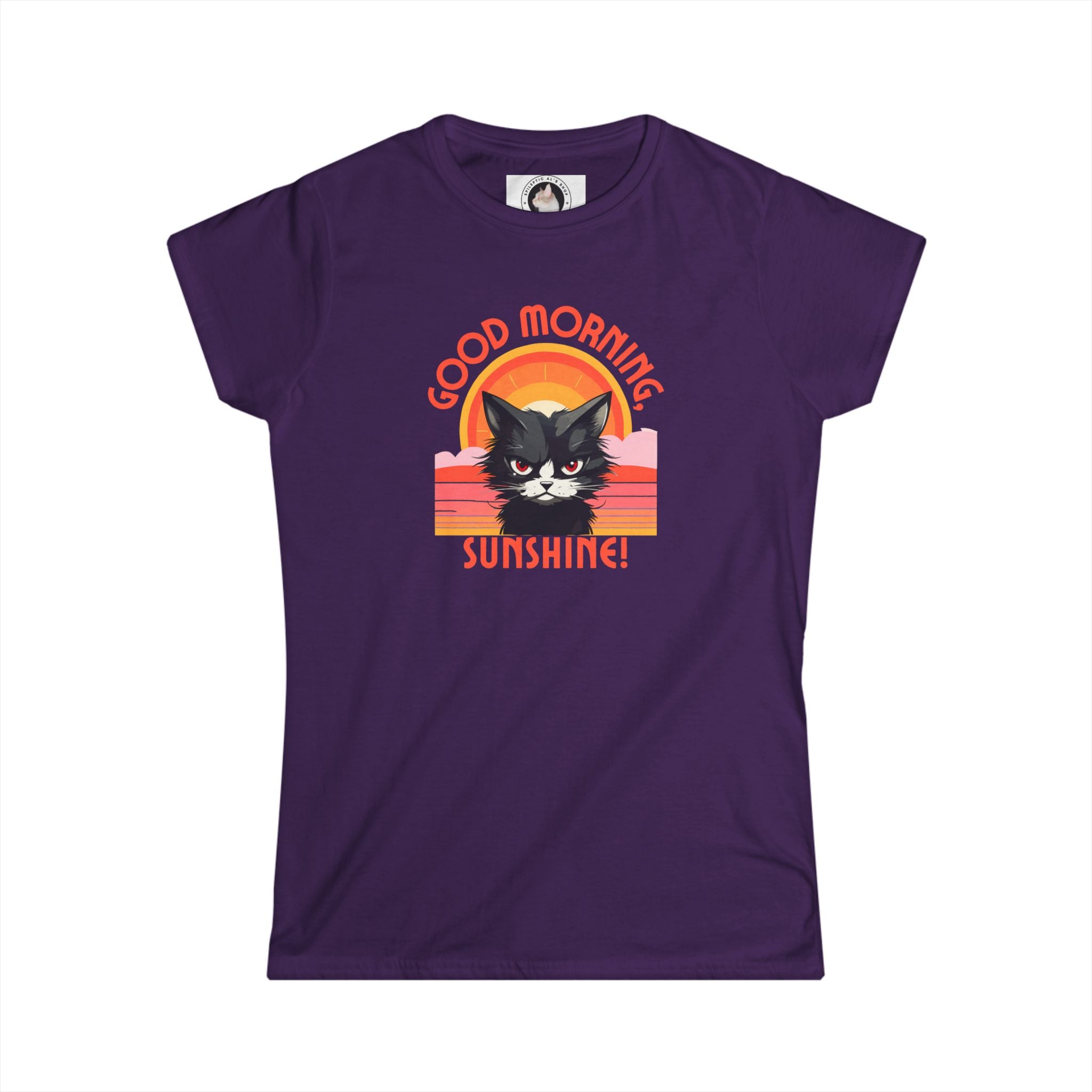 Good Morning Sunshine Women's Softstyle Tee - T - Shirt - Epileptic Al’s Shop
