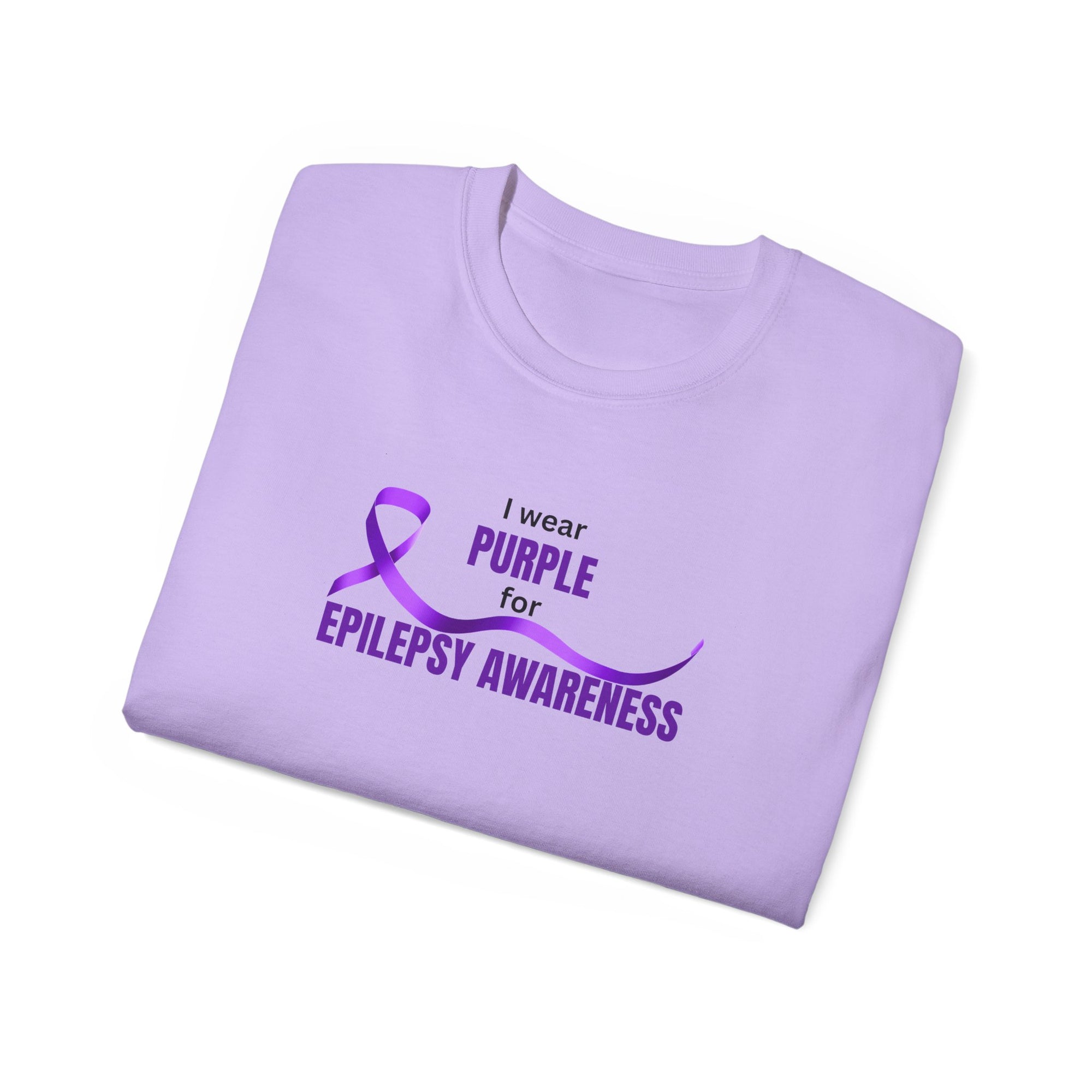 I Wear Purple for Epilepsy Awareness Tee