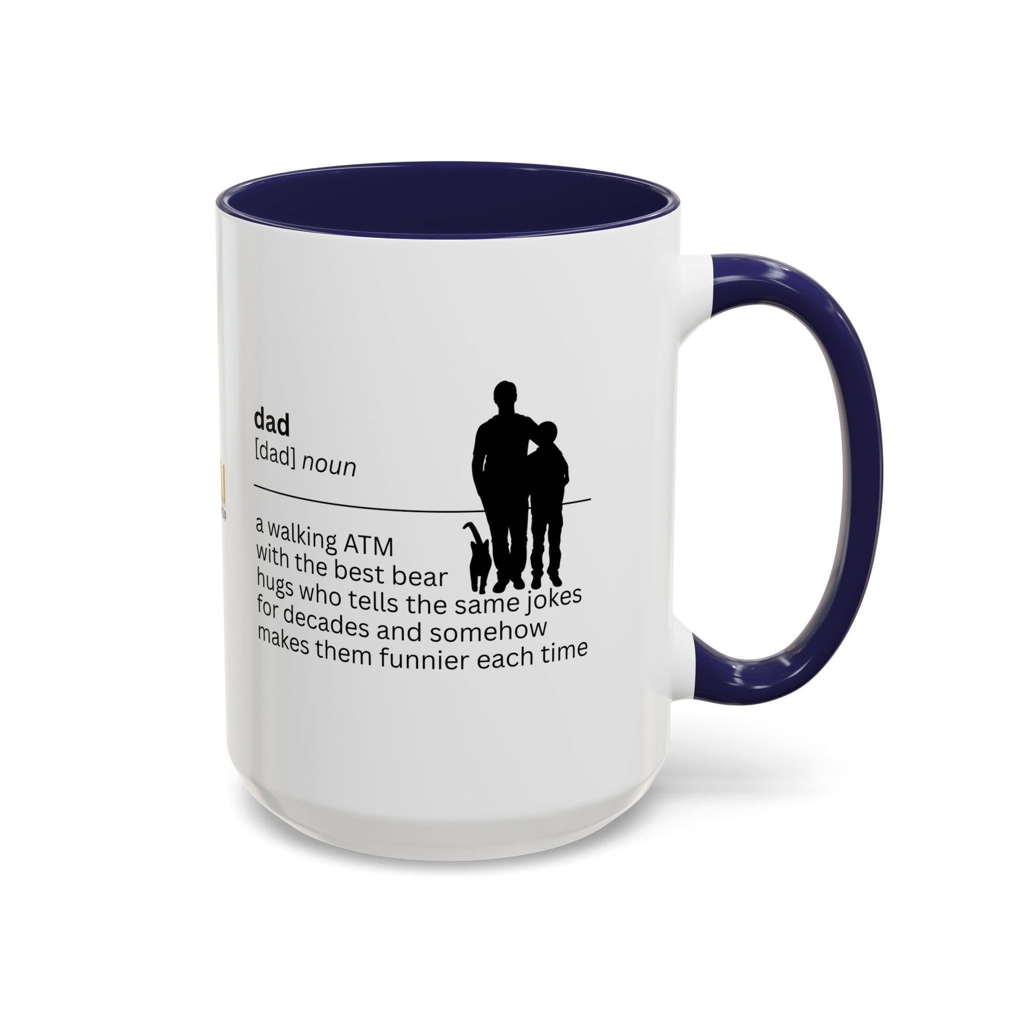 Dad ATM Accent Coffee Mug - Perfect Gift for Dads