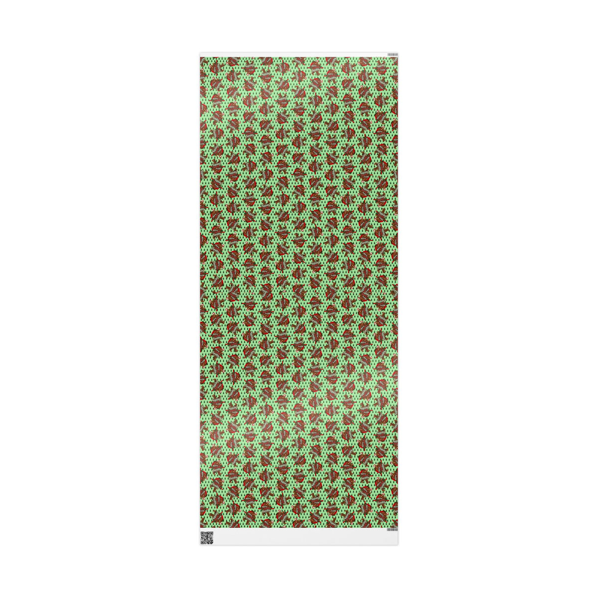 Making Spirits Squatchy Christmas Wrapping Paper | Bigfoot Holiday Gift Wrap