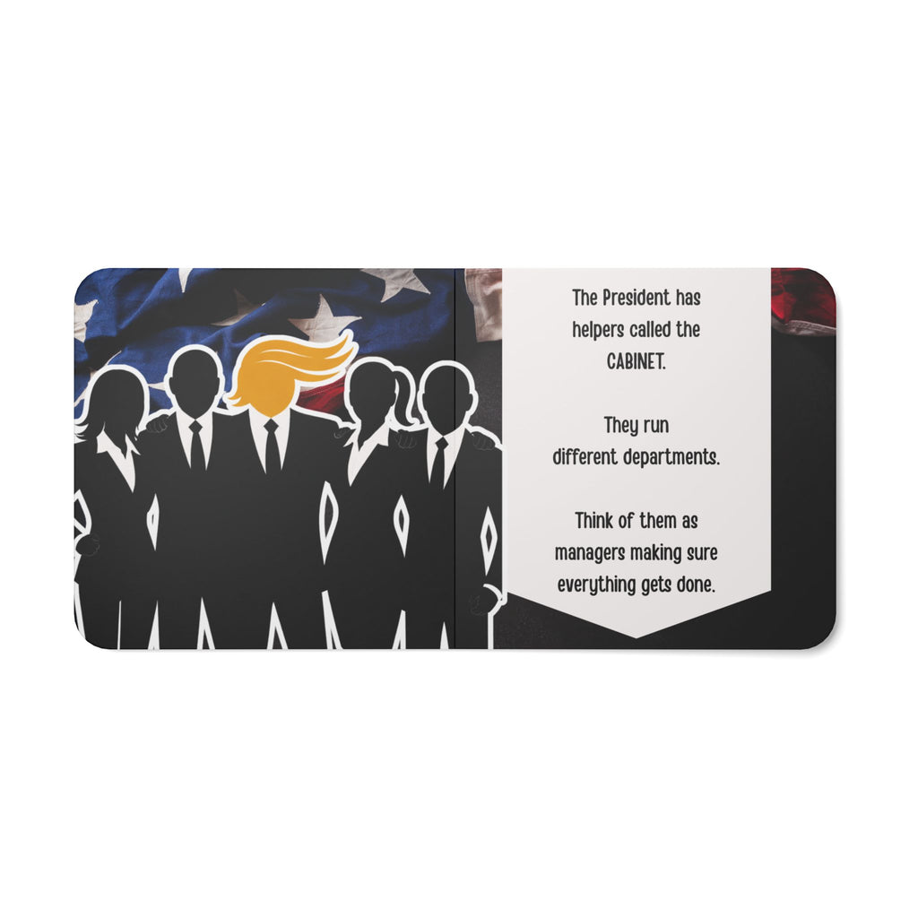 Patriotic Board Book — "Three Branches, One Country" (Children's Political Board Book)