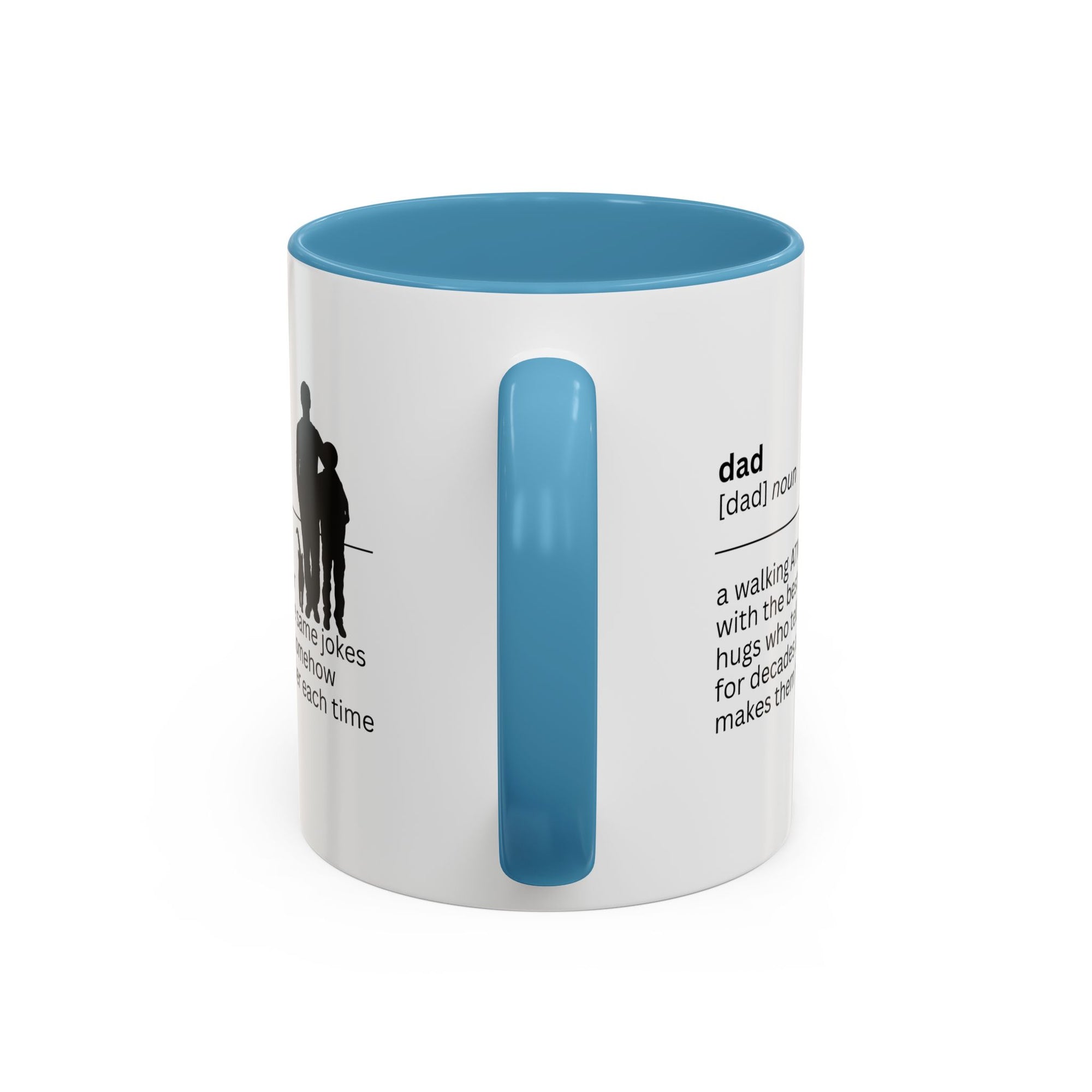 Dad ATM Accent Coffee Mug - Perfect Gift for Dads