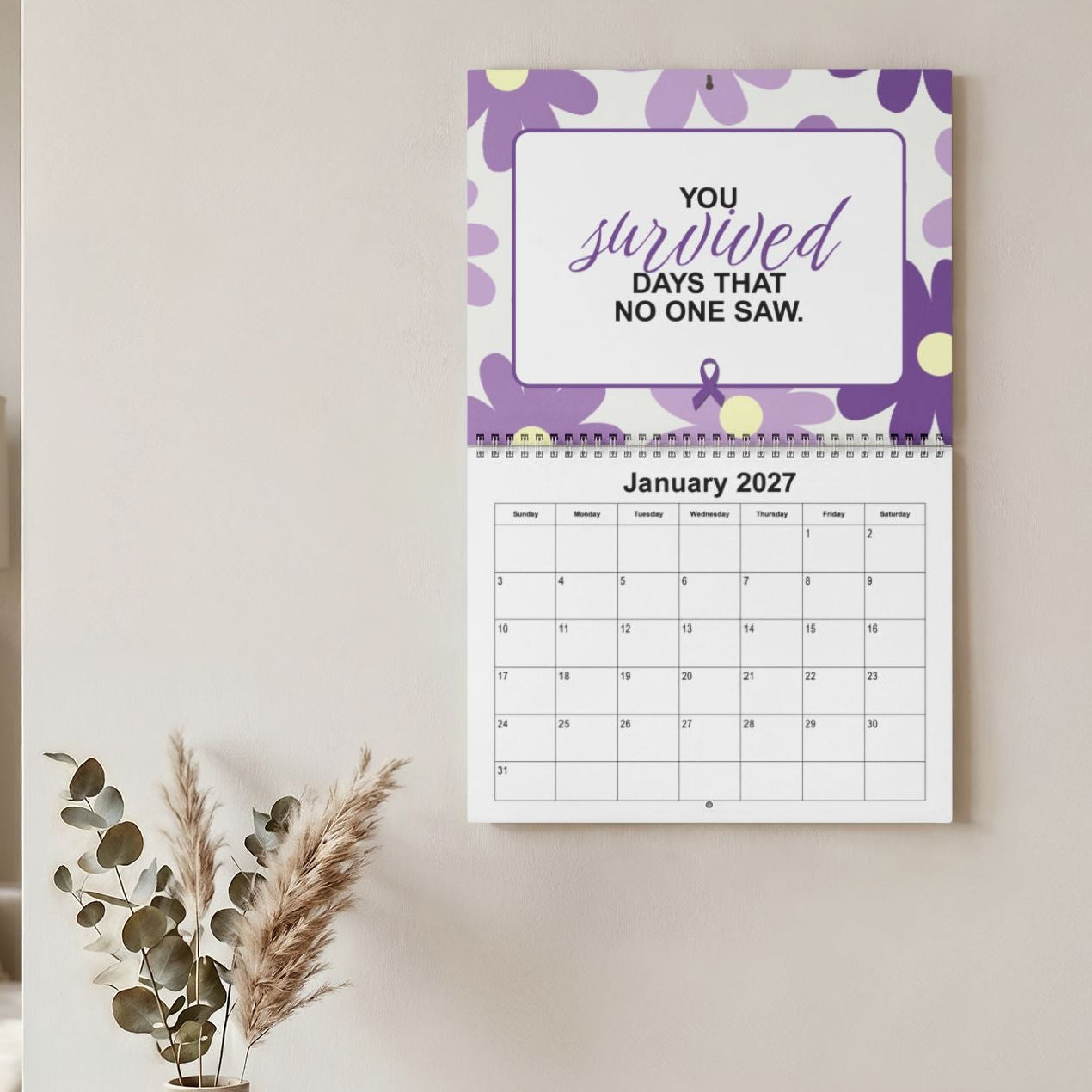 The Epilepsy Warrior Calendar 2027