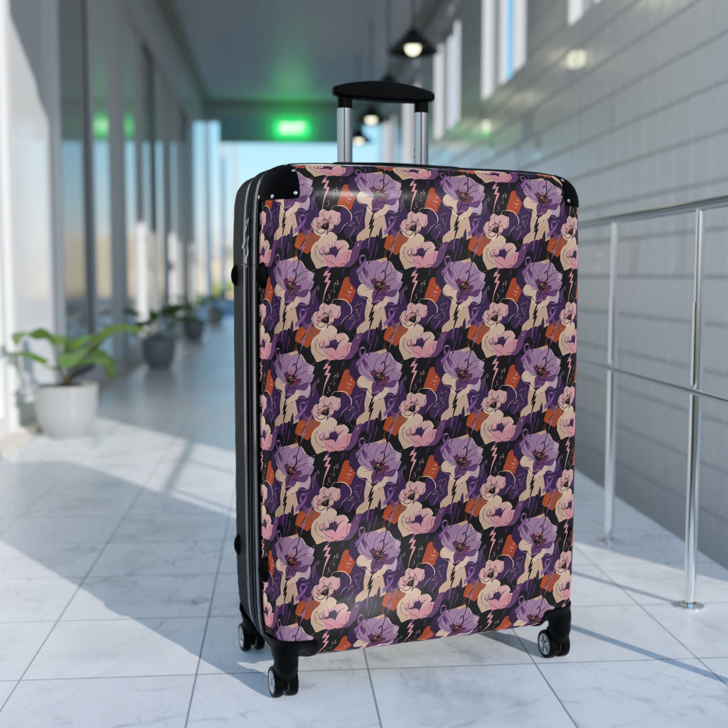 Electric Bloom Epilepsy Awareness Hard-Shell Suitcase