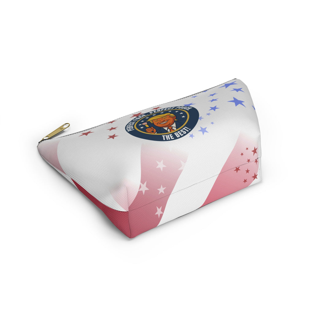 Mock Presidential Seal Makeup Pouch – “Perfect Face. Perfect Pouch.”
