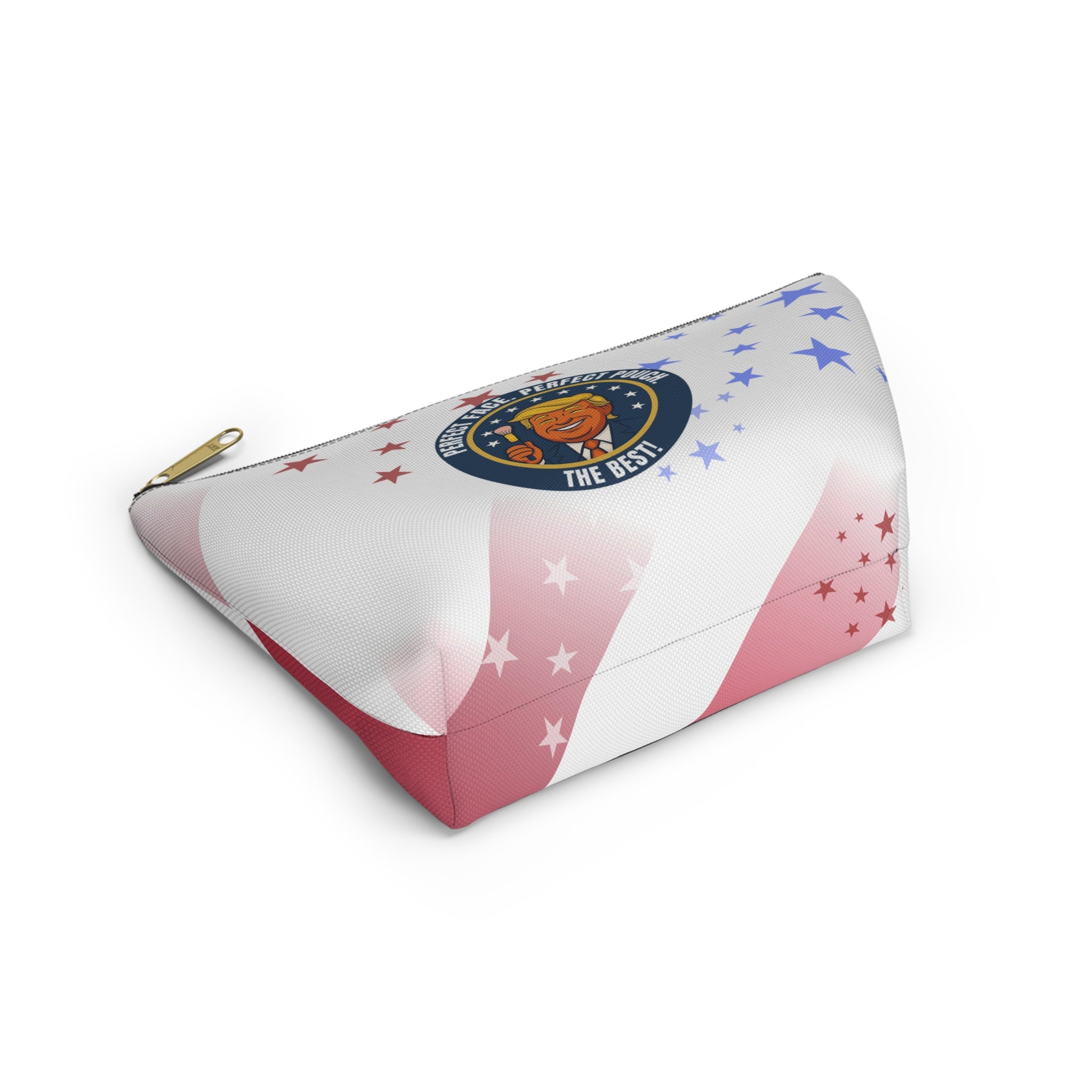 Mock Presidential Seal Makeup Pouch – “Perfect Face. Perfect Pouch.”