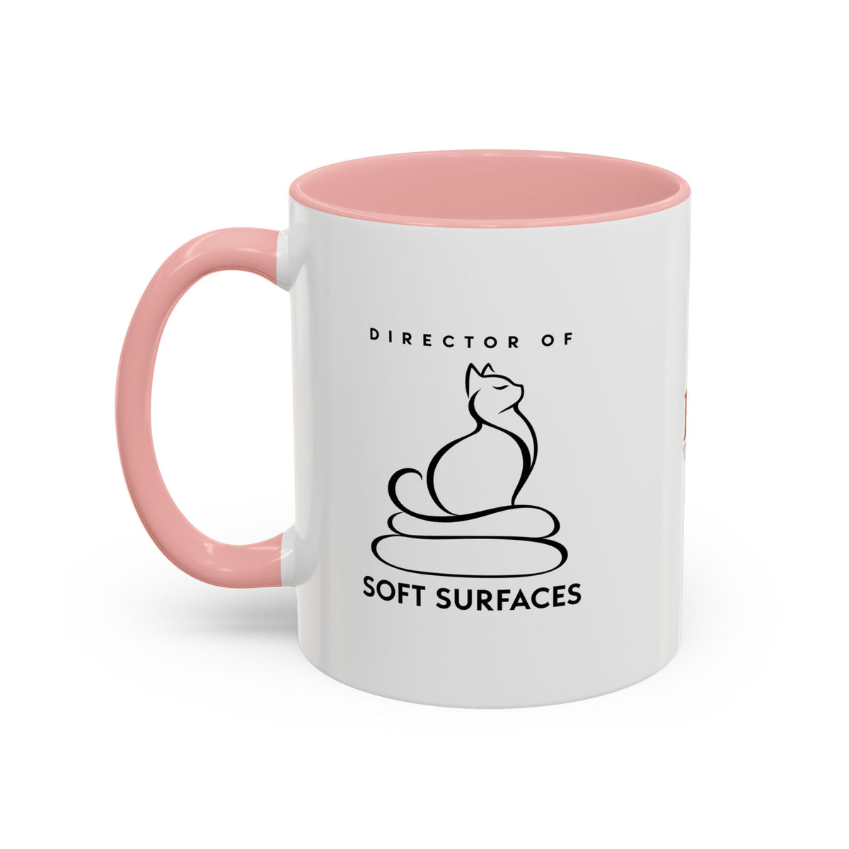 Director of Soft Surfaces Cat Mug | Funny Cat Lover Coffee Cup (11oz/15oz)