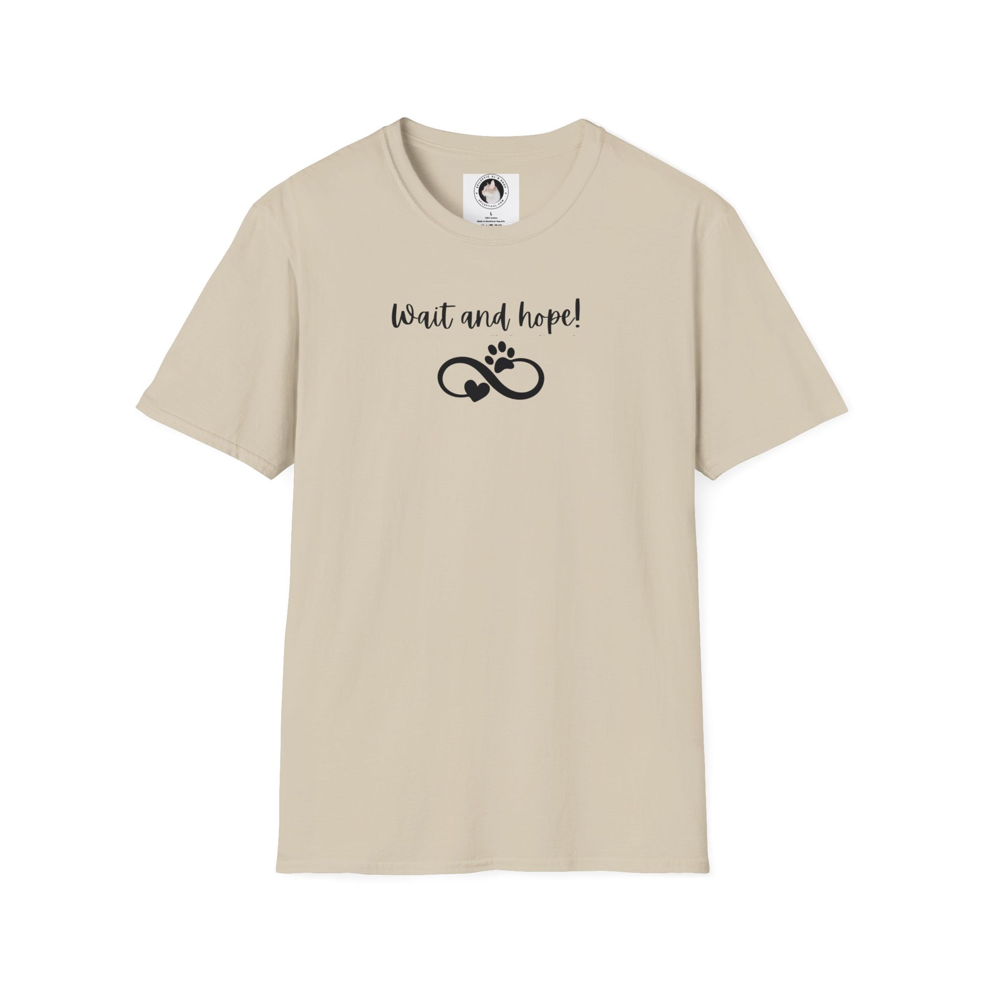 Wait and Hope Unisex Softstyle T - Shirt - T - Shirt - Epileptic Al’s Shop