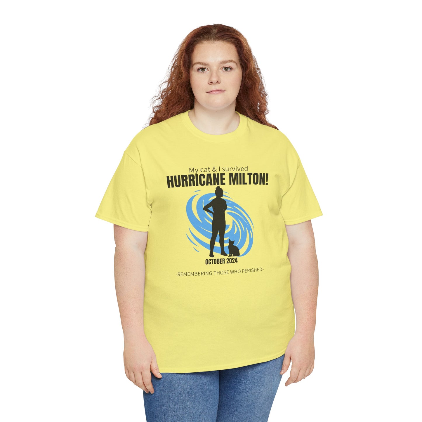 Hurricane Milton Survivor Unisex Heavy Cotton Tee