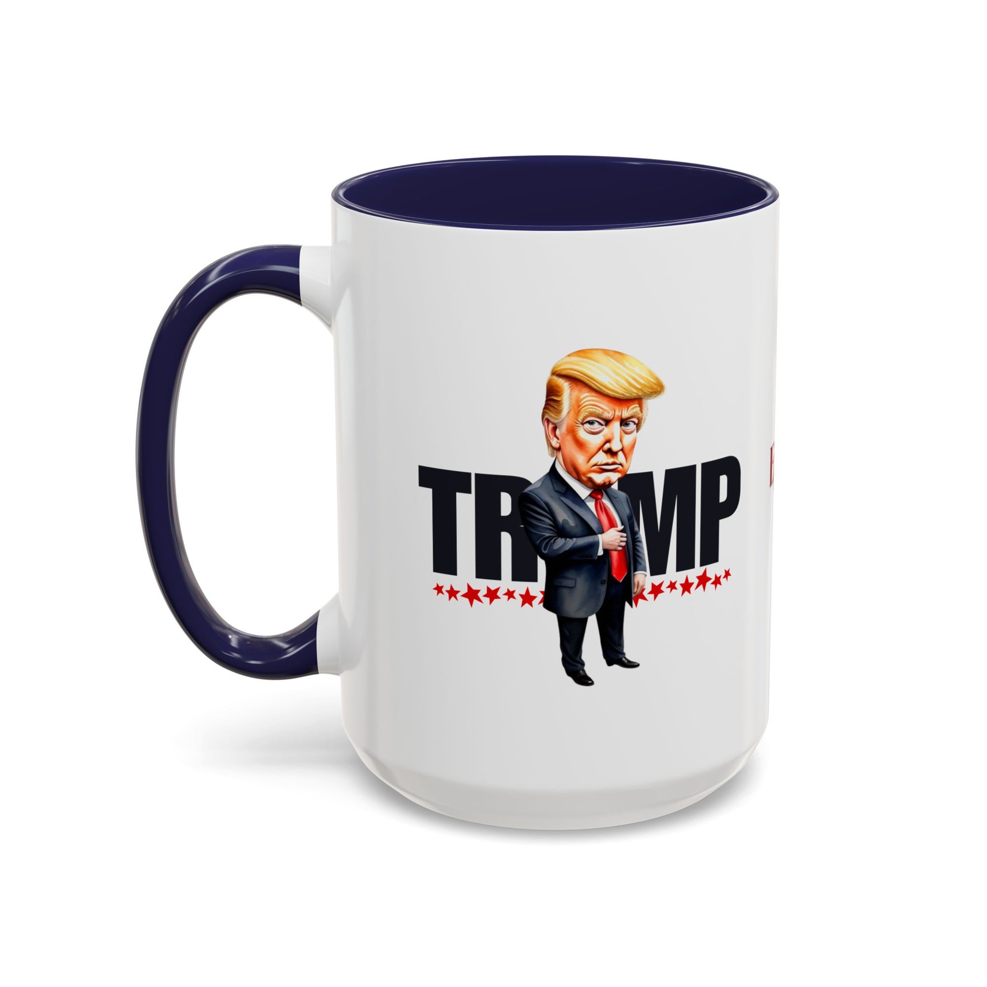 Trump Accent Coffee Mug - 11oz & 15oz, Bold Statement Mugs for Political Enthusiasts