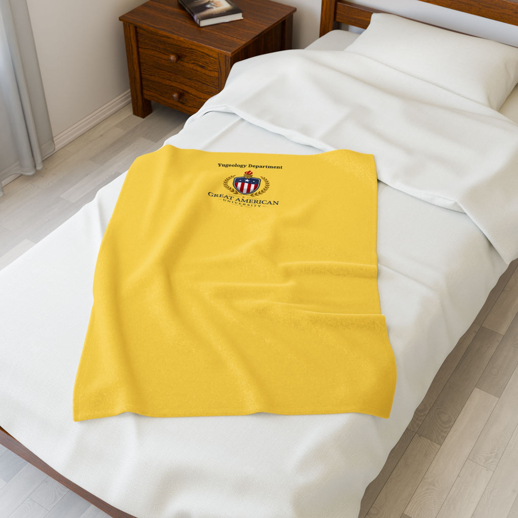 Yugeology Department Blanket – Great American University Parody Throw