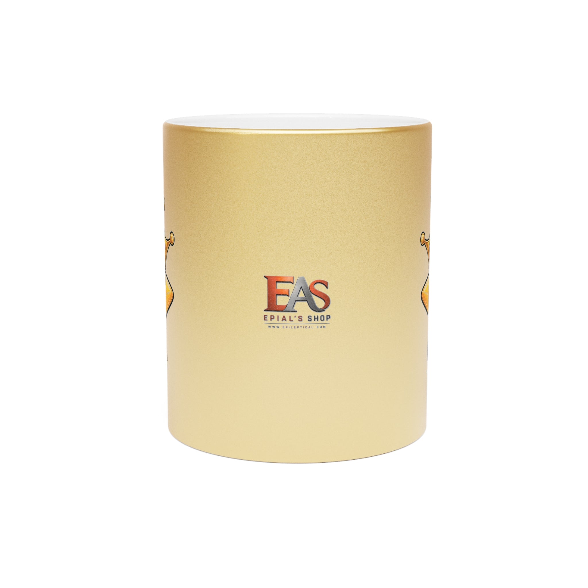 Main Character Energy Metallic Coffee Mug | Gold or Silver 11 oz Mug