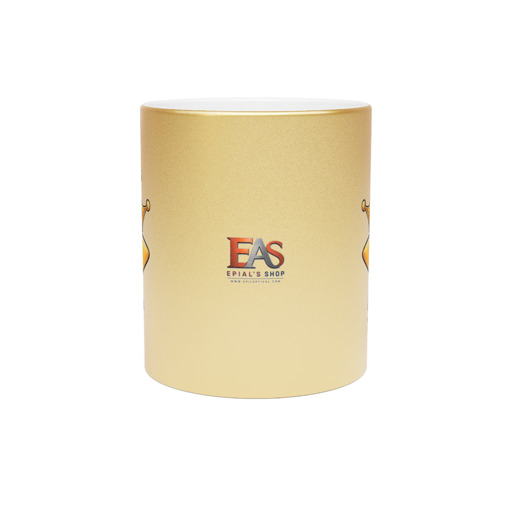 Main Character Energy Metallic Coffee Mug | Gold or Silver 11 oz Mug