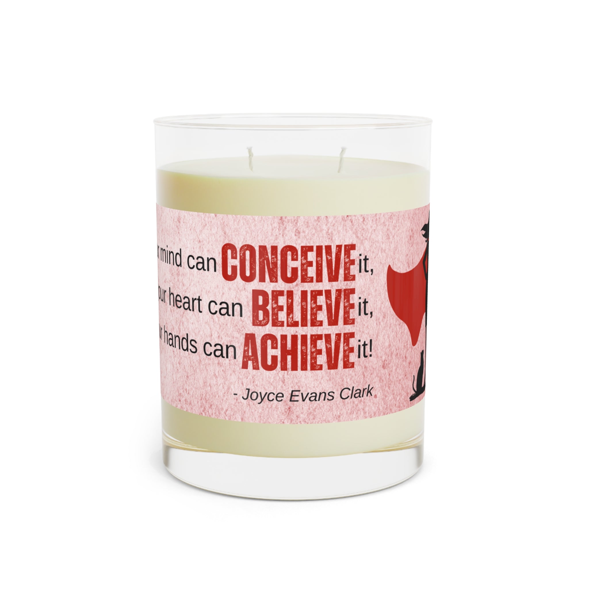 Photo depicting the ​Perception Scented Candle - Full Glass, 11oz from EpiAl's Shop.