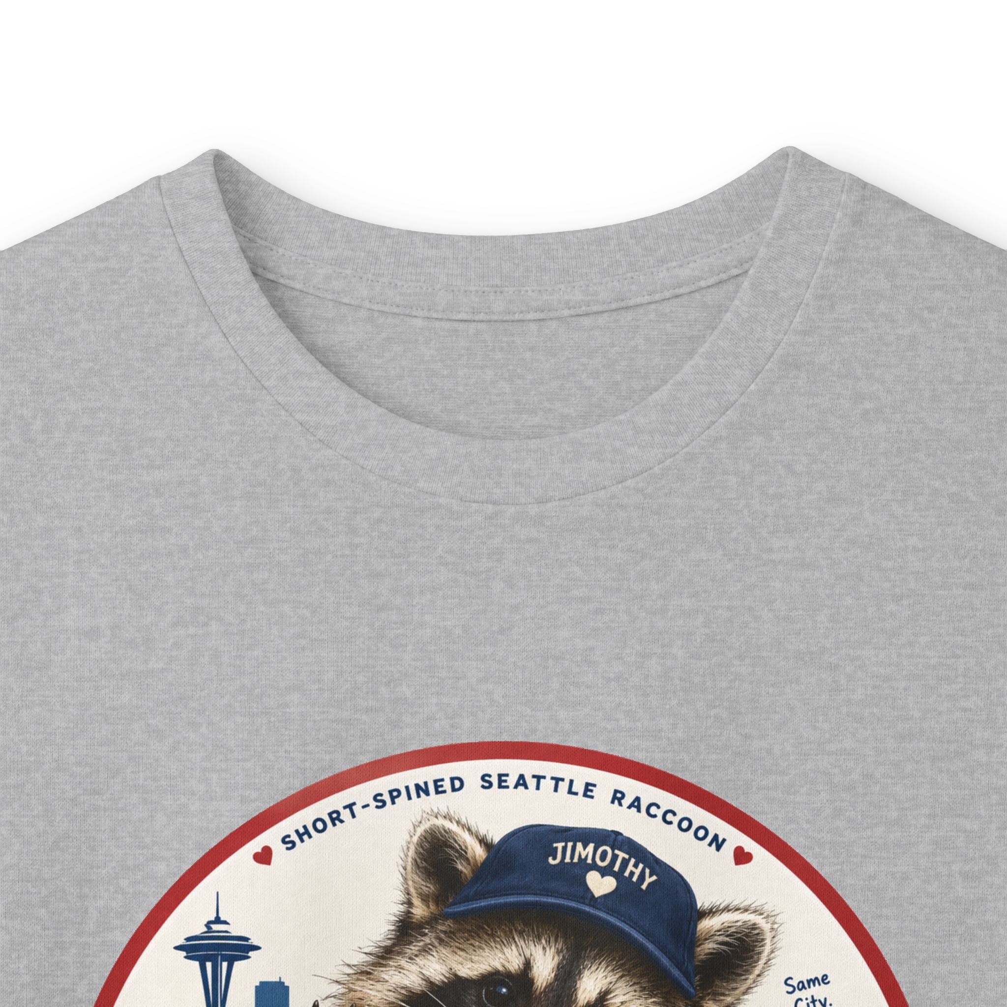 I’m With Jimothy Raccoon Long Sleeve T-Shirt