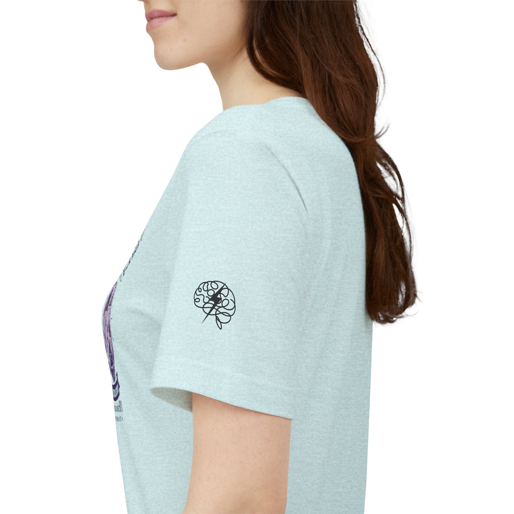 Neurological Weather Service Epilepsy Awareness T-Shirt | Brain Forecast Tee