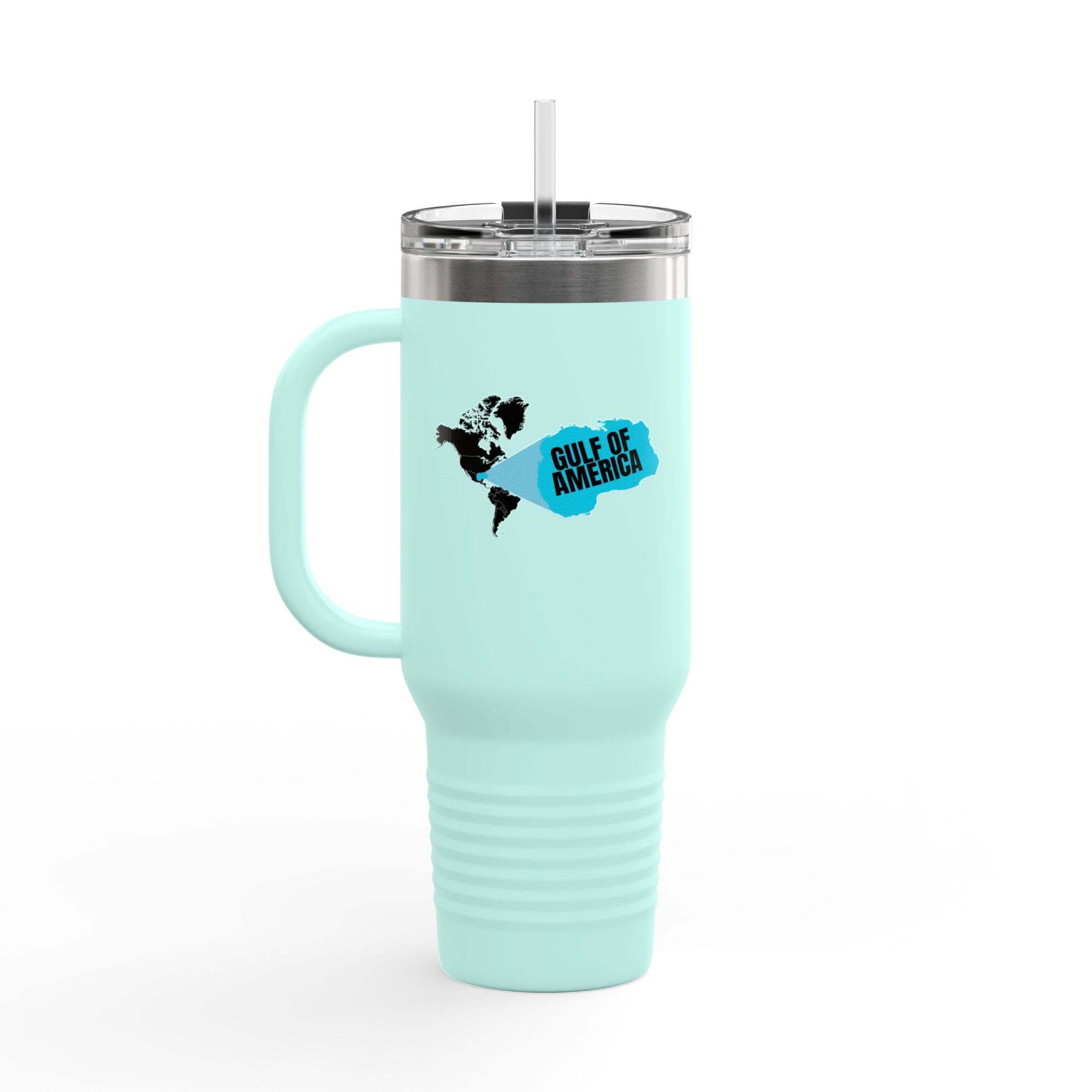 American Gulf Map Insulated Travel Mug, 40oz
