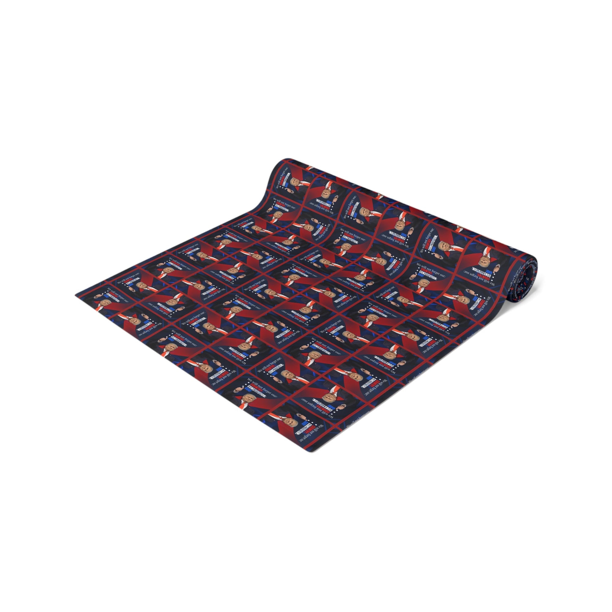 Trump Country Constitution God Table Runner