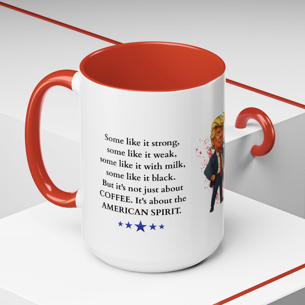 Political Parody Motivational Coffee Mug: Mocha Inspiration