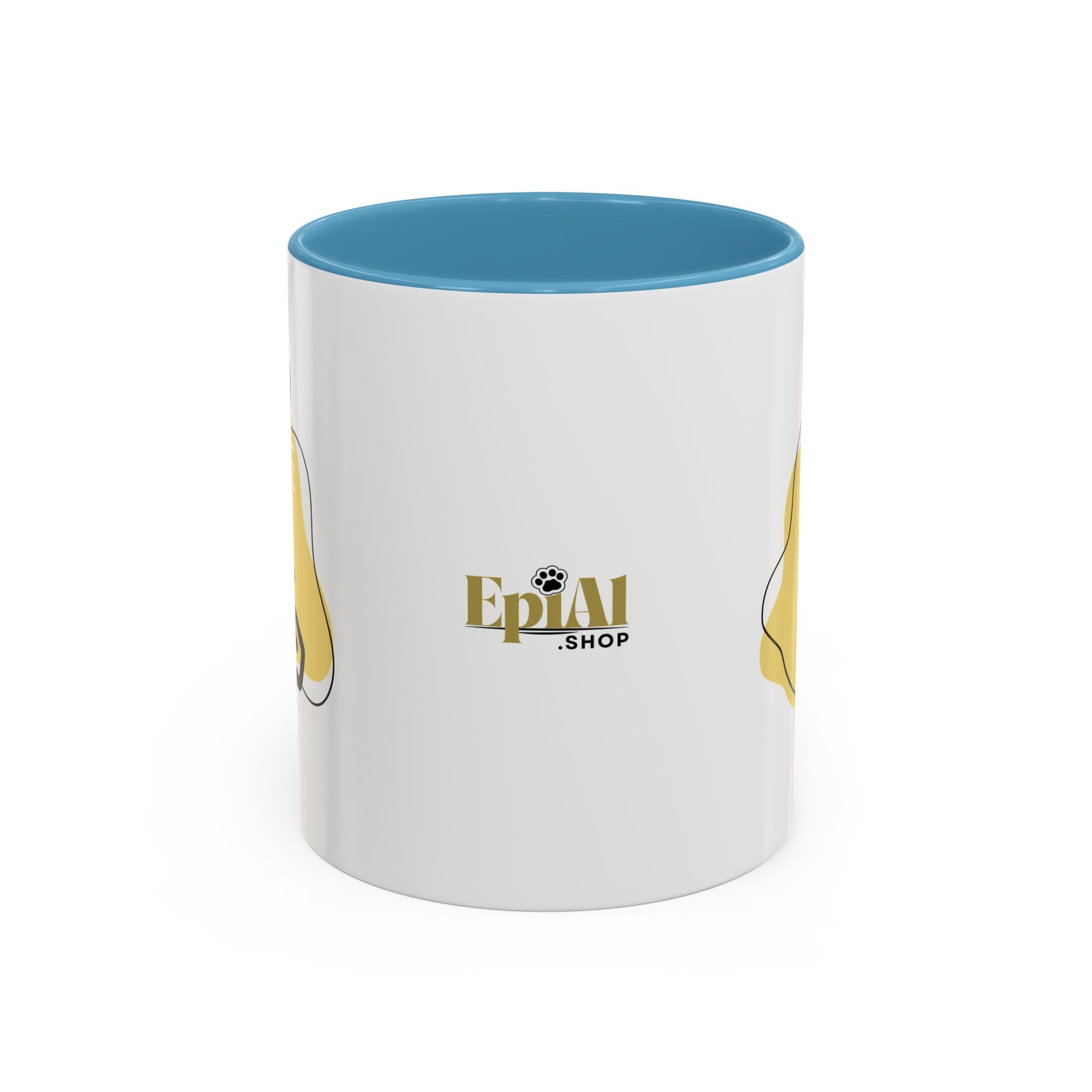 Playful Cat Accent Coffee Mug - 11oz & 15oz