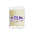 Back to Baseline Epilepsy Awareness Candle – For the Moments After