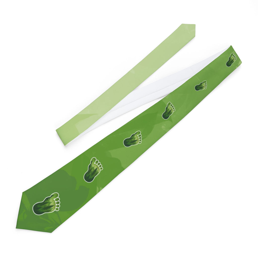 Bigfoot Footprint Necktie | Sasquatch Outdoors Tie