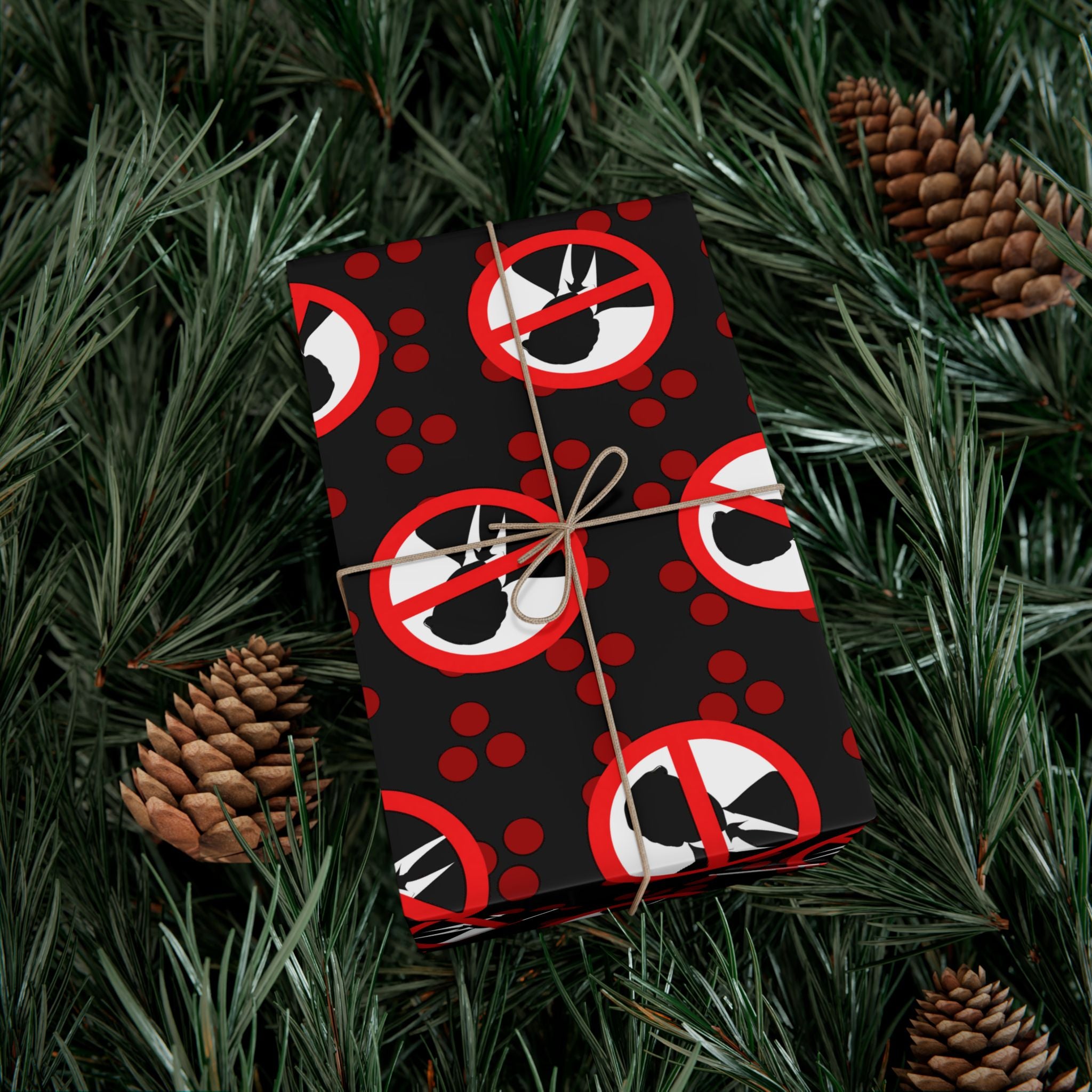 “Absolutely Not” Novelty Gift Wrap – Loud Opinions, Quiet Packaging